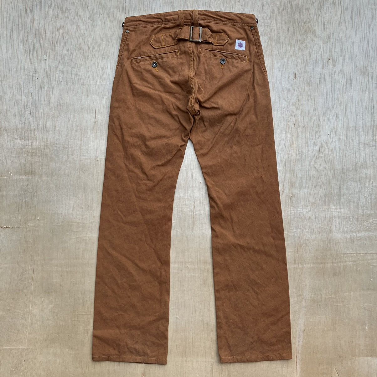 Japanese Brand KELEN CHINOS BUTTERFLY RIBBON LONG PANTS Size US 31 - 1 Thumbnail