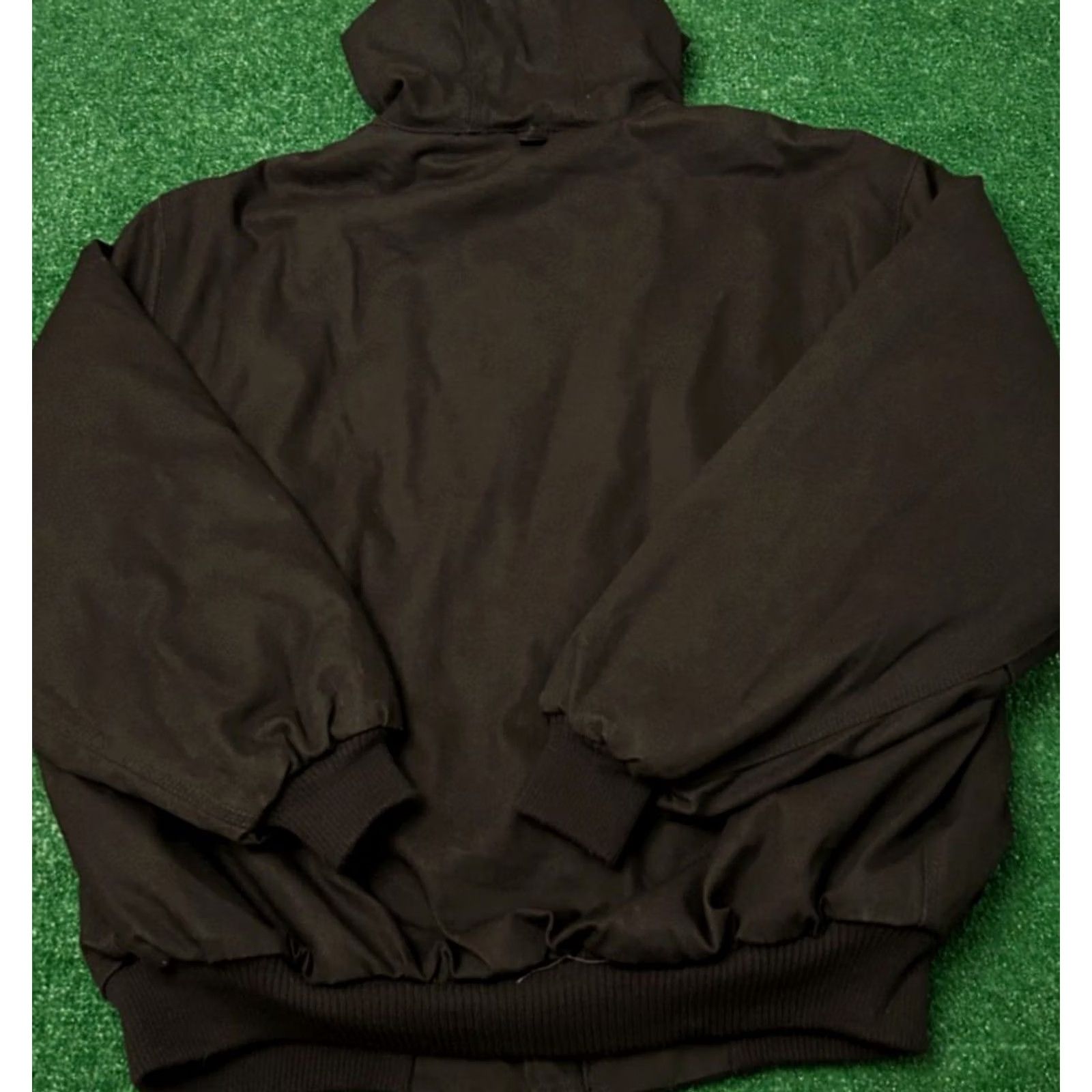 Walls VINTAGE Walls Work Wear Jacket Detroit Hoodie Black Canvas 90s Mens XXL Size US XXL / EU 58 / 5 - 2 Thumbnail