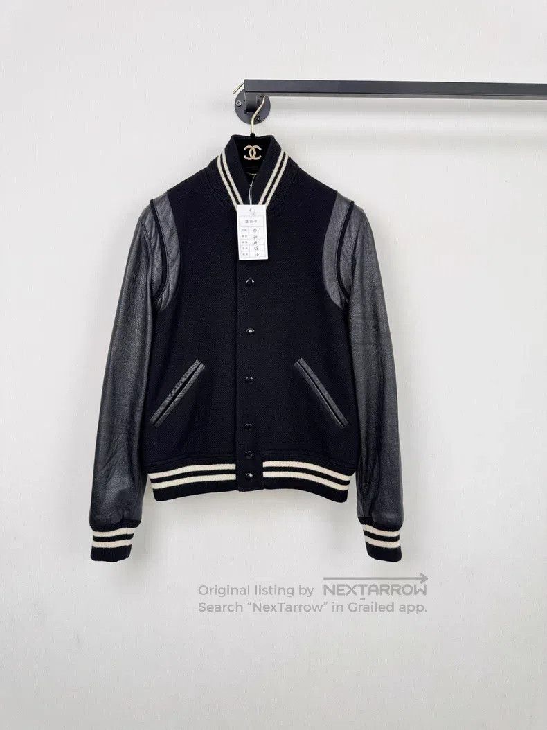 Saint Laurent Paris Saint Laurent Paris Baseball Jacket Coat Size US XXS / EU 40 - 1 Thumbnail