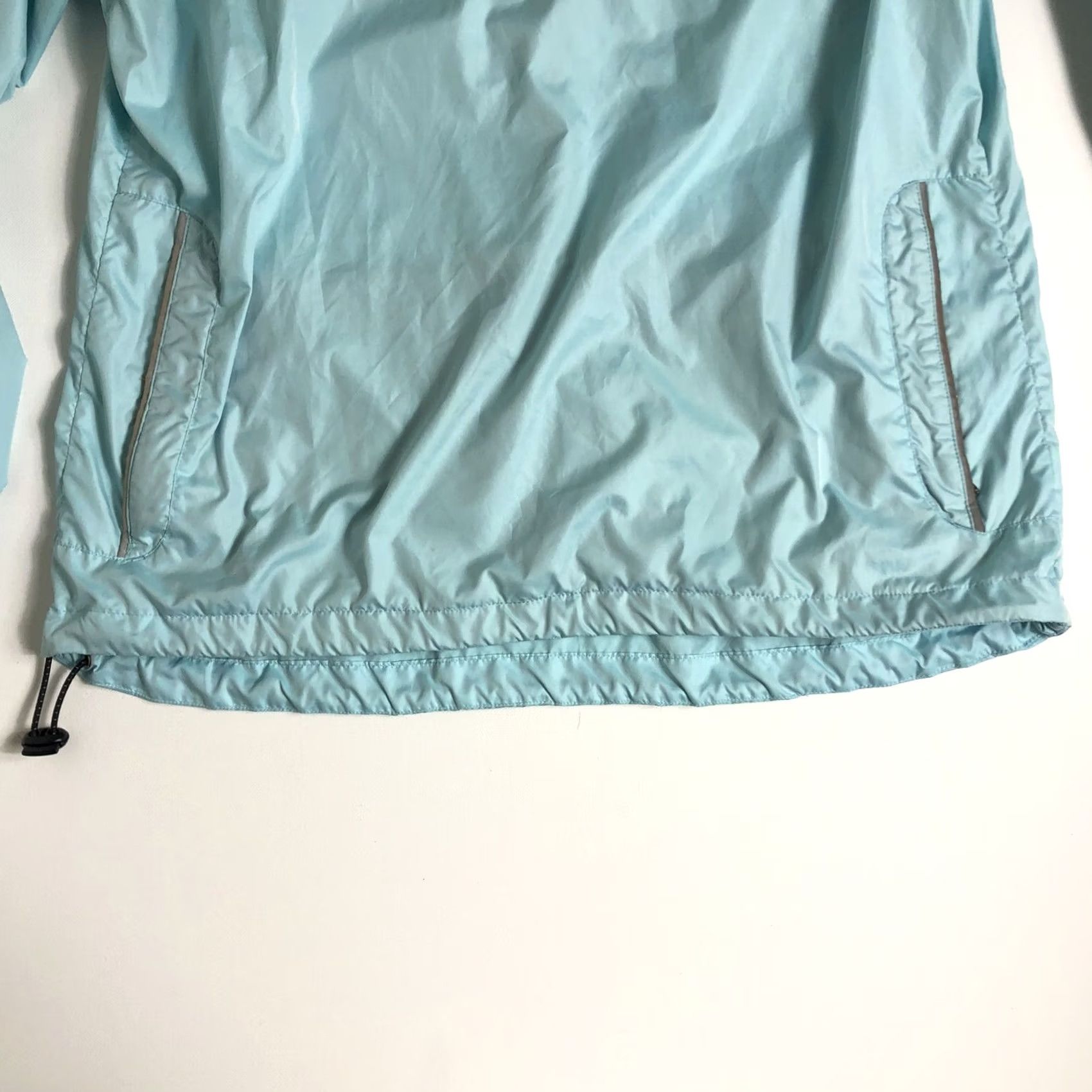 Nike Nike Jacket Womens L Blue Women Size Running Zip Windbreaker I11 Size L / US 10 / IT 46 - 4 Thumbnail