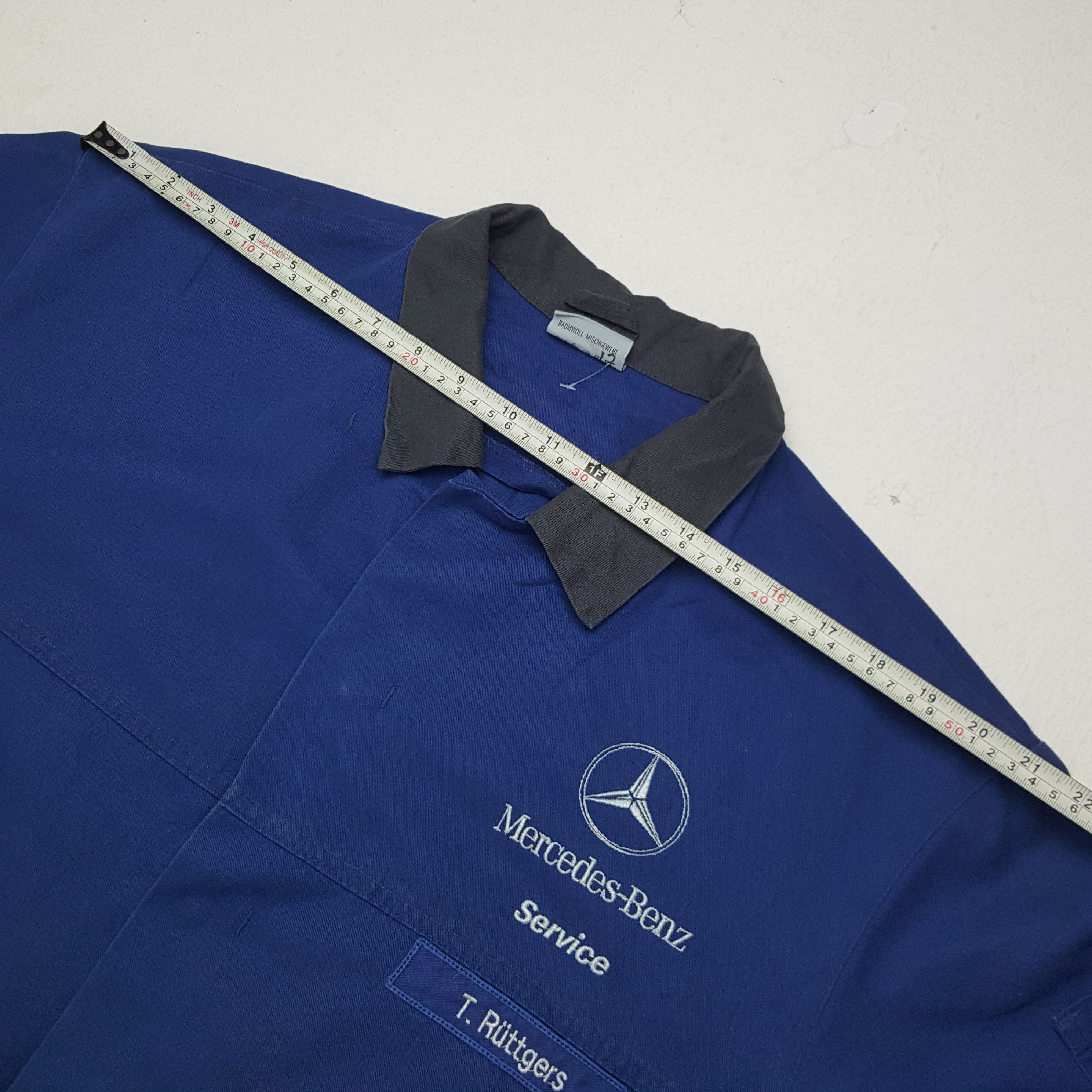 Mercedes-Benz × Vintage Vintage Mercedes- Benz Germany Motorsports Coverall Jacket Size US L / EU 52-54 / 3 - 12 Thumbnail
