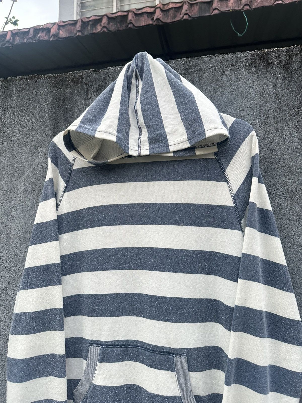 Quiksilver 👹Quicksilver Striped Baggy Hoodie Size US XL / EU 56 / 4 - 4 Thumbnail