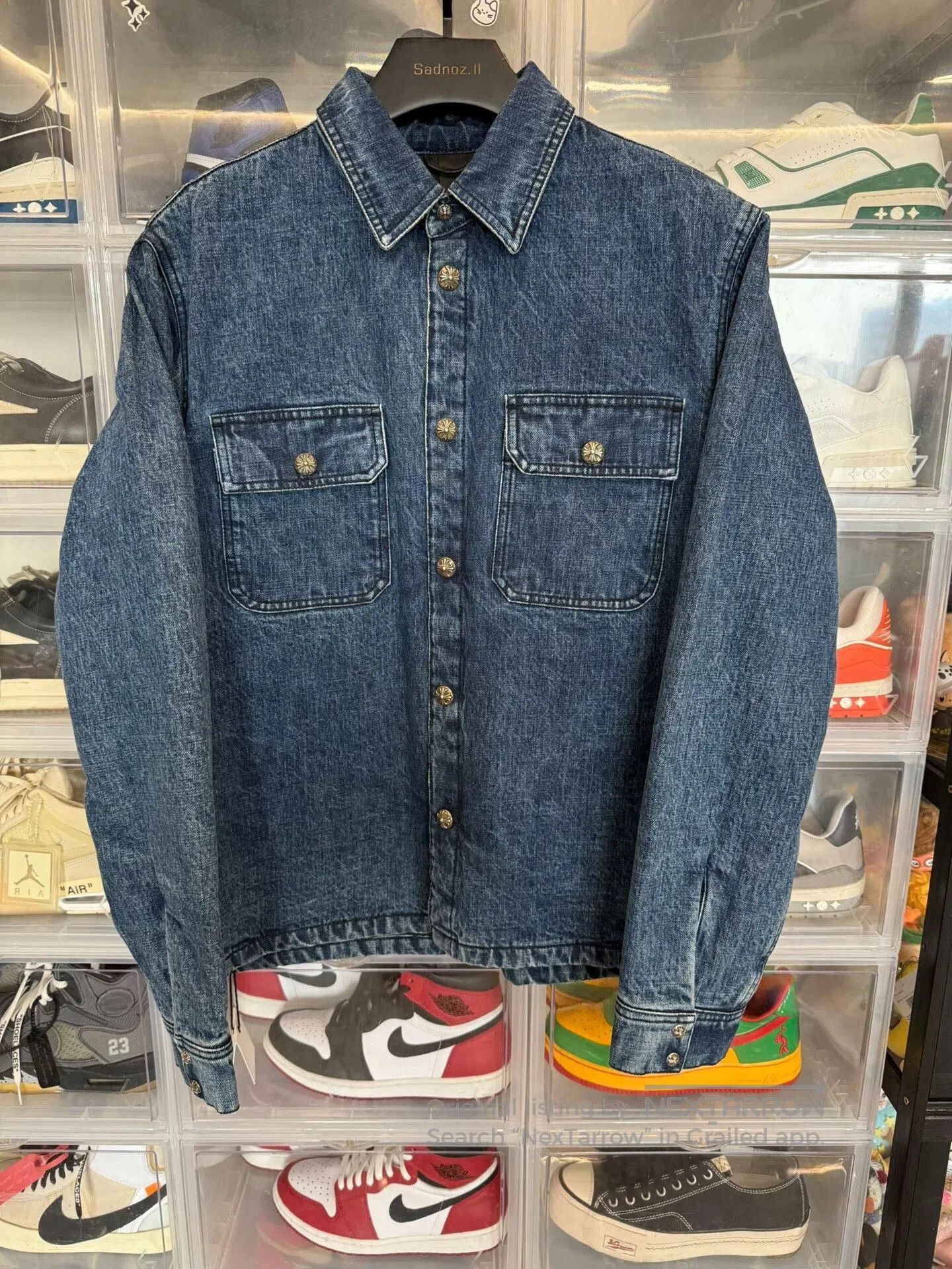 Chrome Hearts Chrome Hearts Workdog Denim Shirt Jacket. Size US L / EU 52-54 / 3 - 1 Thumbnail