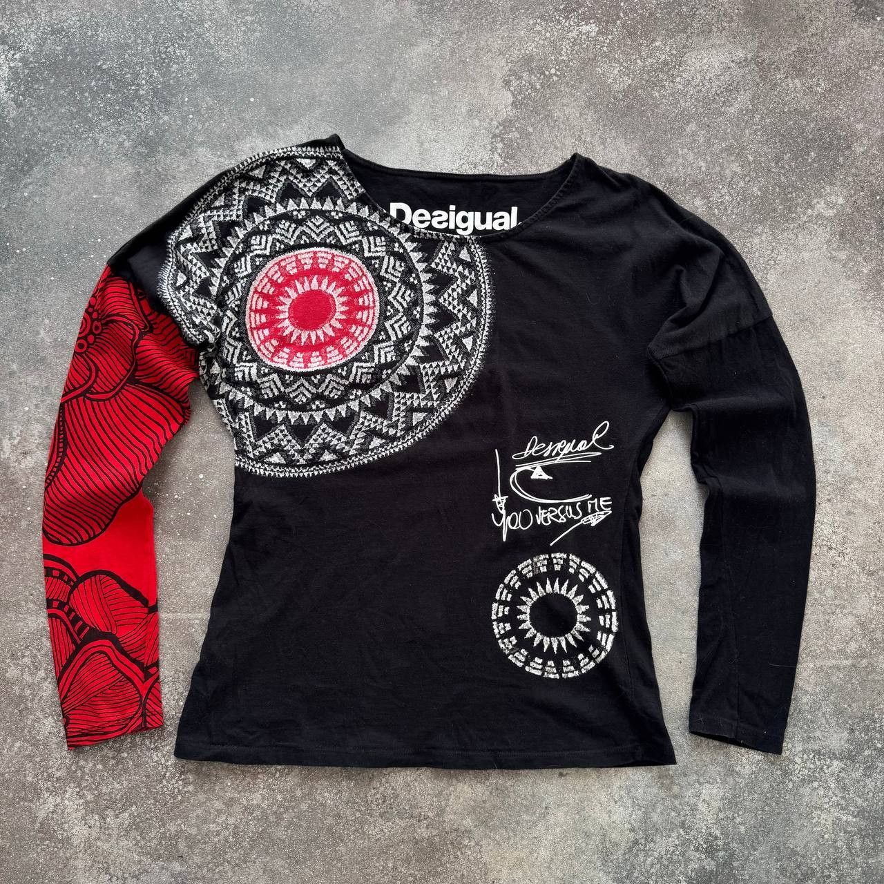 Hysteric Glamour × Japanese Brand Desigual Vintage Amazing Crazy Long Sleeve Top Size M / US 6-8 / IT 42-44 - 1 Thumbnail