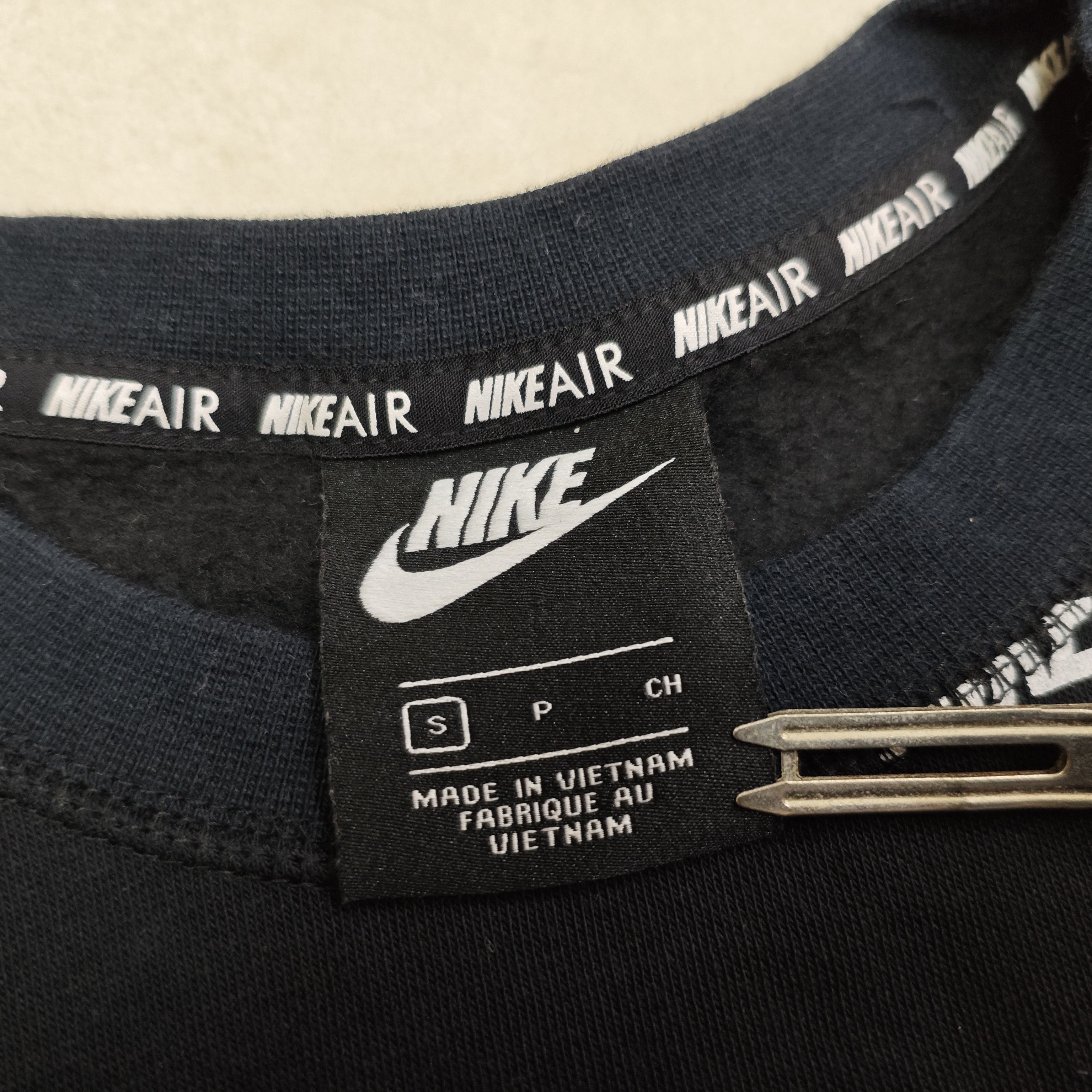 Nike ACG NIKE AIR Monogram Black Crop Tops Size S / US 4 / IT 40 - 7 Thumbnail