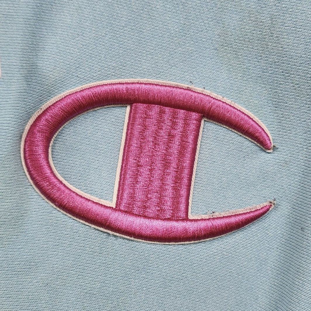 Champion × Vintage Vintage Reverse Weave Champion Multicolour Distressed Hoodie Size US L / EU 52-54 / 3 - 15 Thumbnail