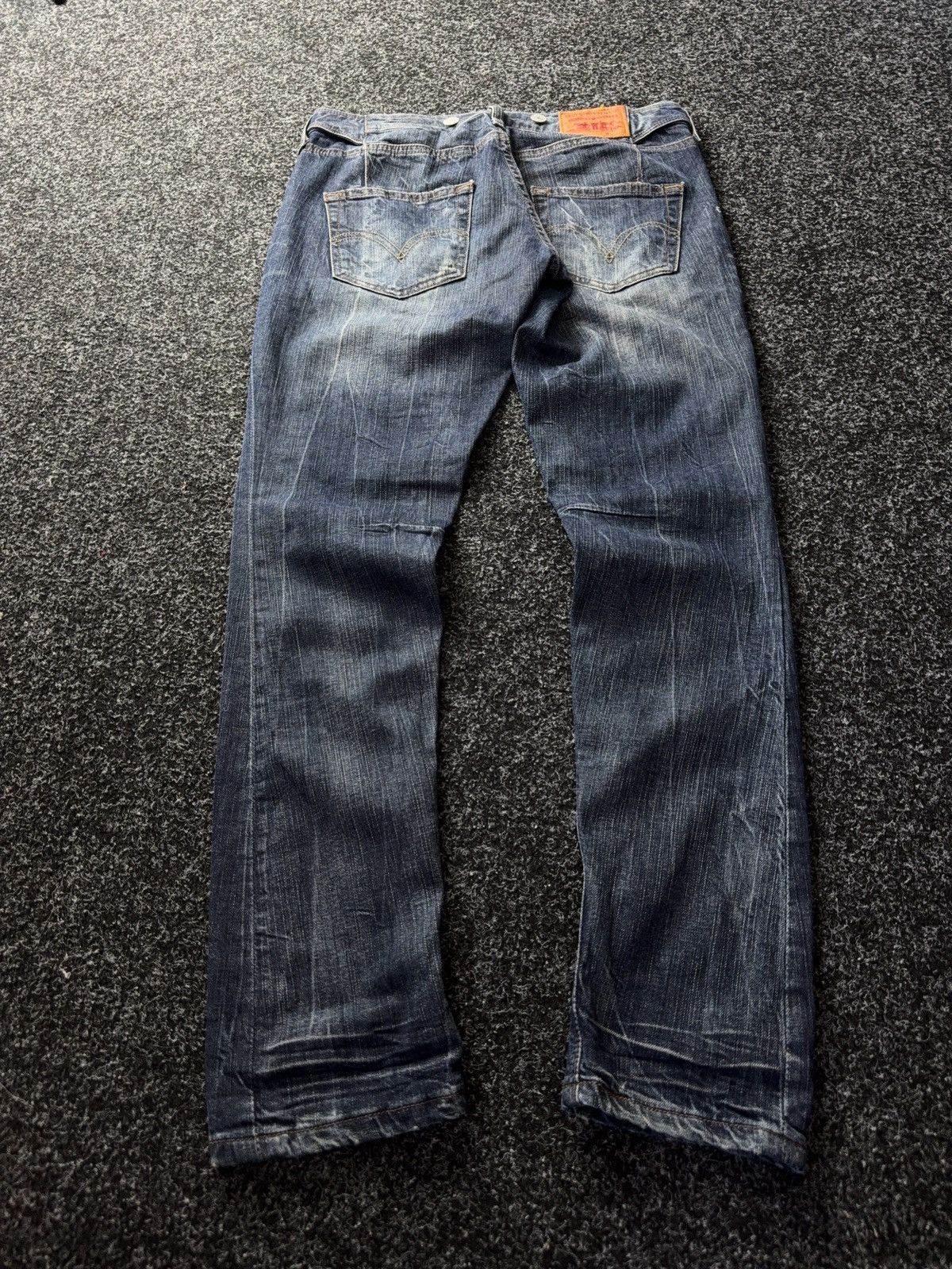 Levi's Vintage 00s Avant Grade Levi’s Retro Western Y2K denim pants Size 29" - 7 Thumbnail
