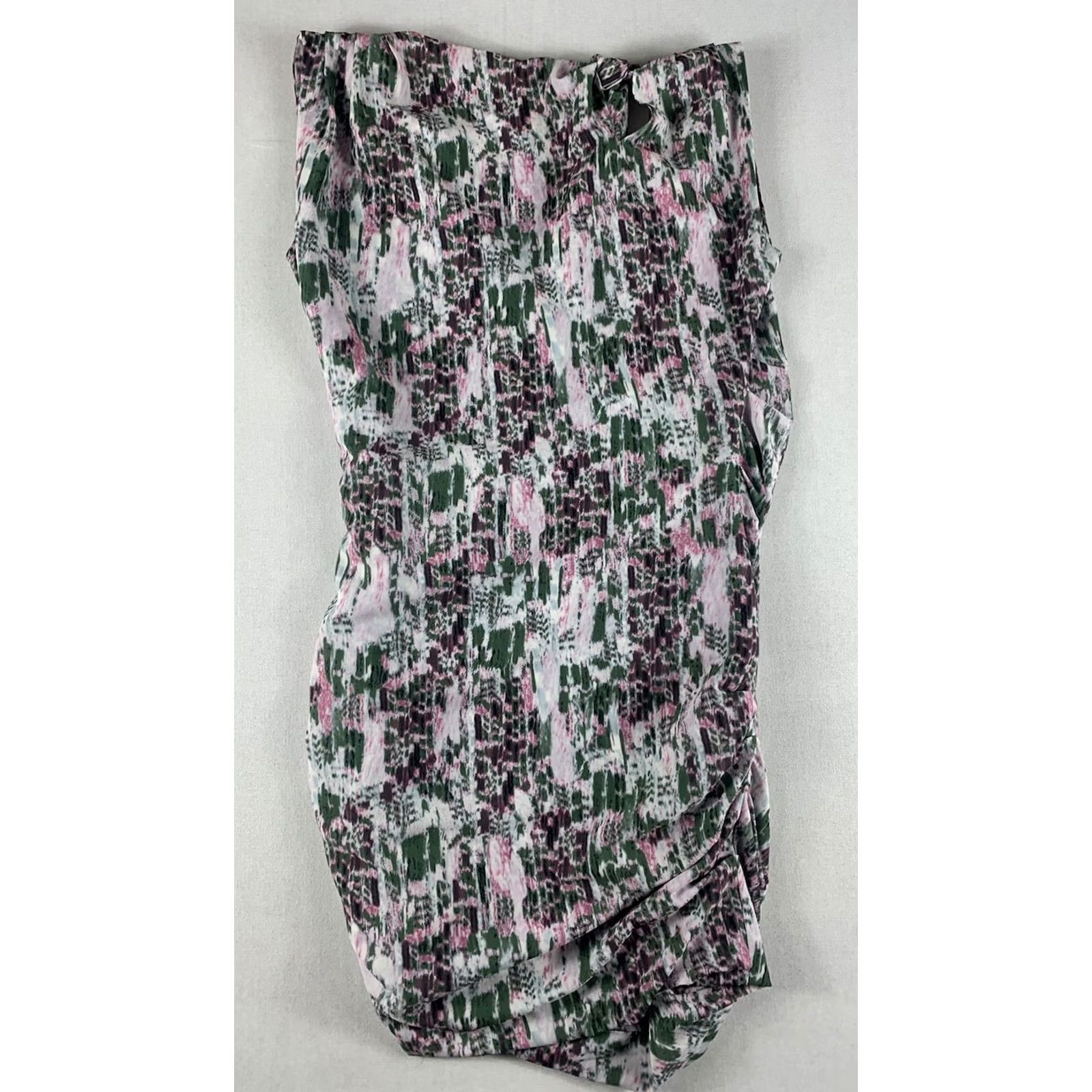 Iro IRO Sleeveless V-Neck Abstract Pattern Draped STORM Dress WOMEN 2 Mini Short Multicolor Party Wedding Night Out Size XS / US 0-2 / IT 36-38 - 4 Thumbnail