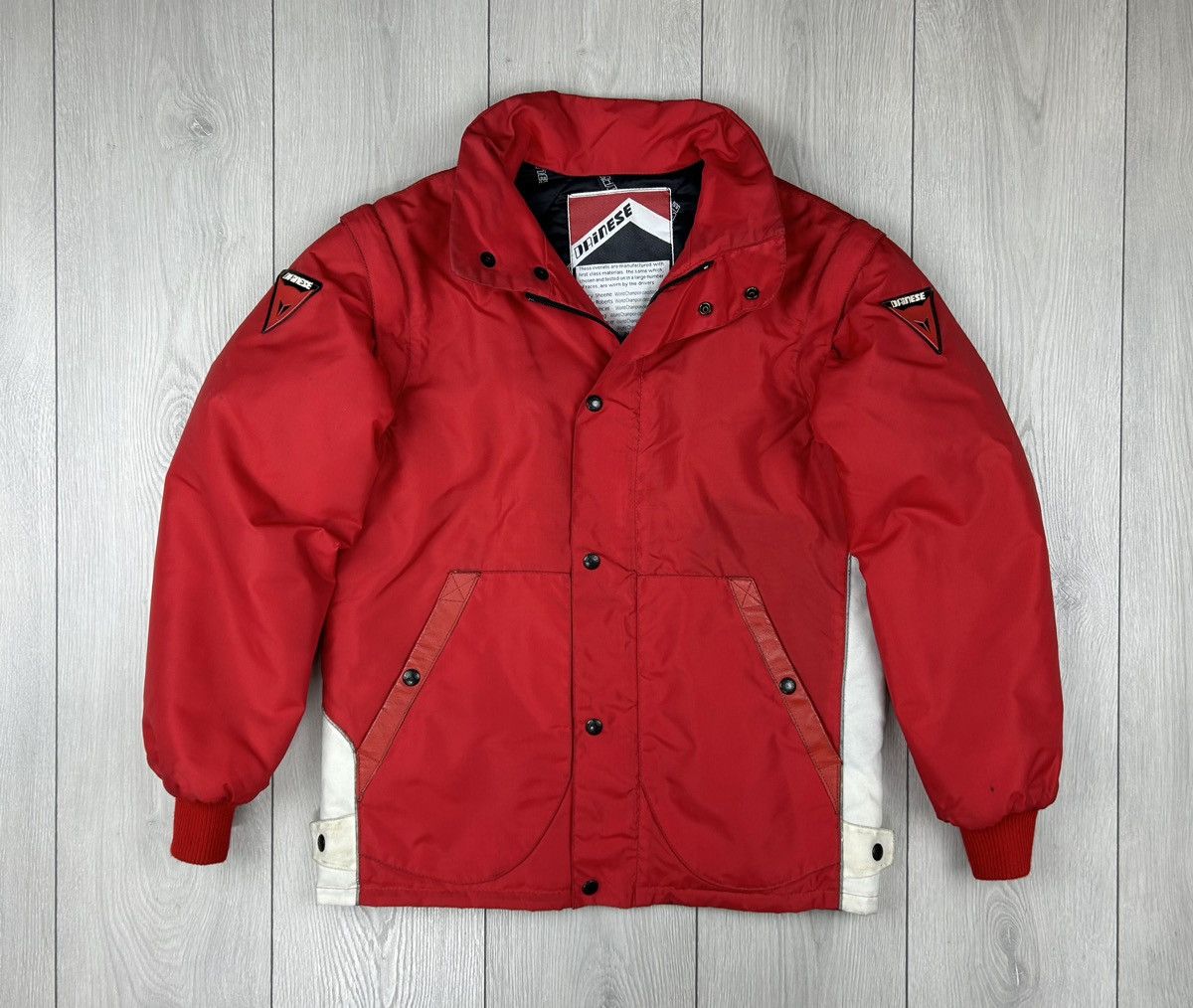 Dainese × Vintage Dainese Vintage Racing Jacket Red Size S Size US S / EU 44-46 / 1 - 1 Thumbnail