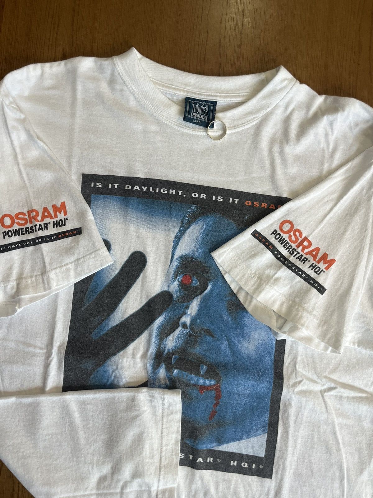 Vintage Vintage OSRAM ? Dracula promo Company 90’s Tshirt Size US L / EU 52-54 / 3 - 7 Thumbnail