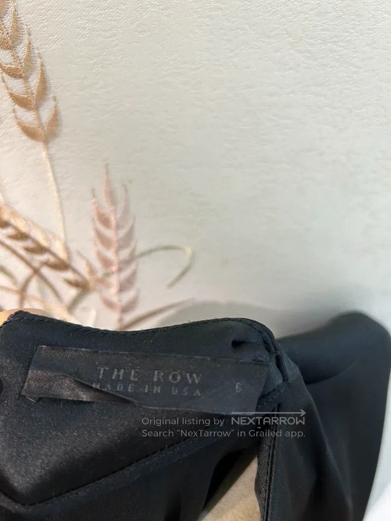 The Row The Row Black long-sleeved dress Size S / US 4 / IT 40 - 4 Thumbnail