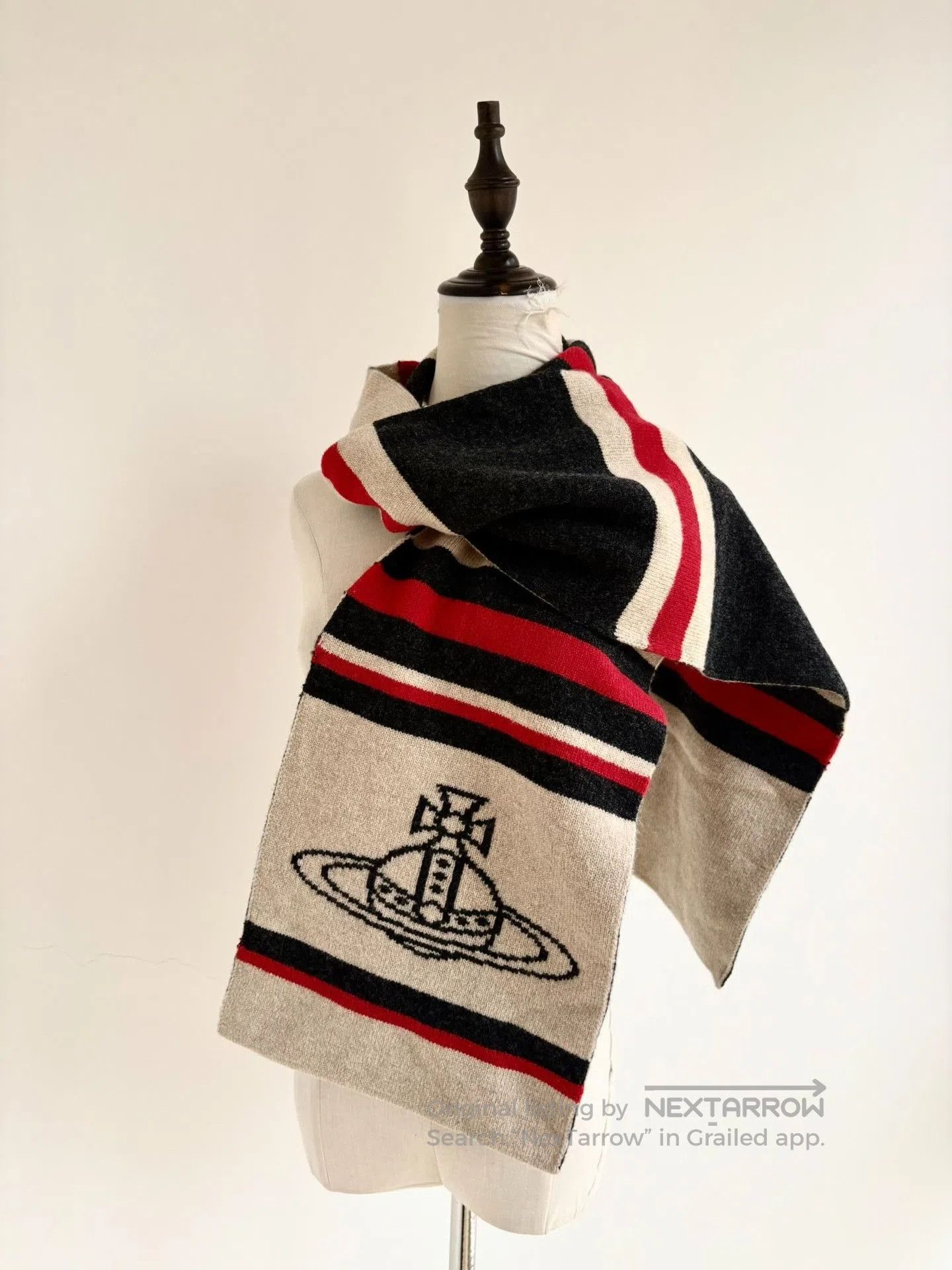 Vivienne Westwood Vivienne Westwood Big Saturn Knit Scarf. Size ONE SIZE - 1 Thumbnail
