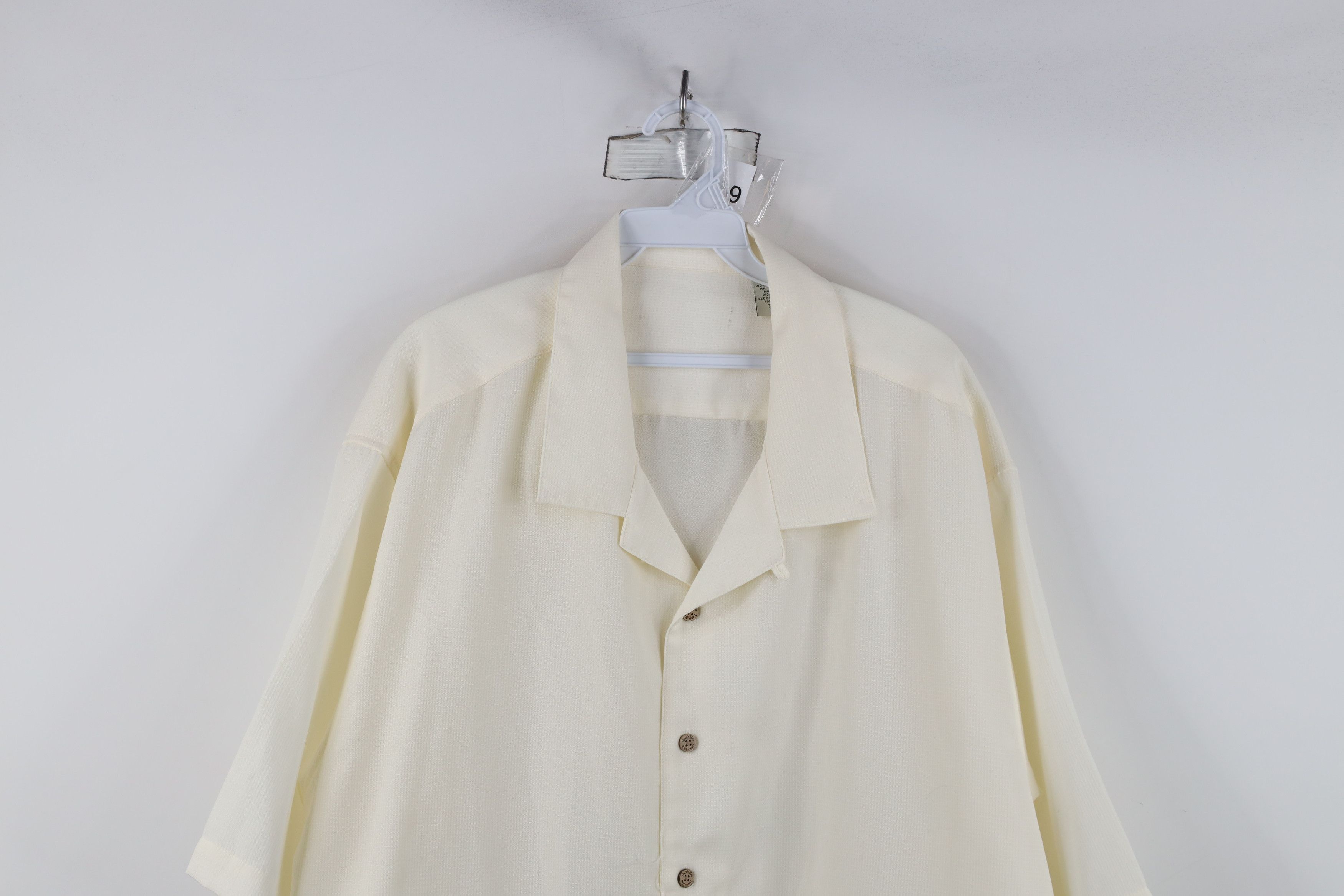 Vintage Vintage 90s Streetwear Beer Beach Luau Button Shirt Cream Size US XXL / EU 58 / 5 - 2 Thumbnail