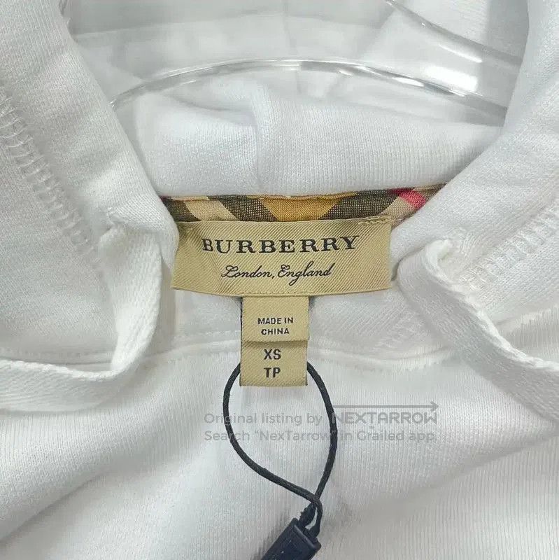 Burberry Burberry Hoodie in White for Women. Size XS / US 0-2 / IT 36-38 - 3 Thumbnail
