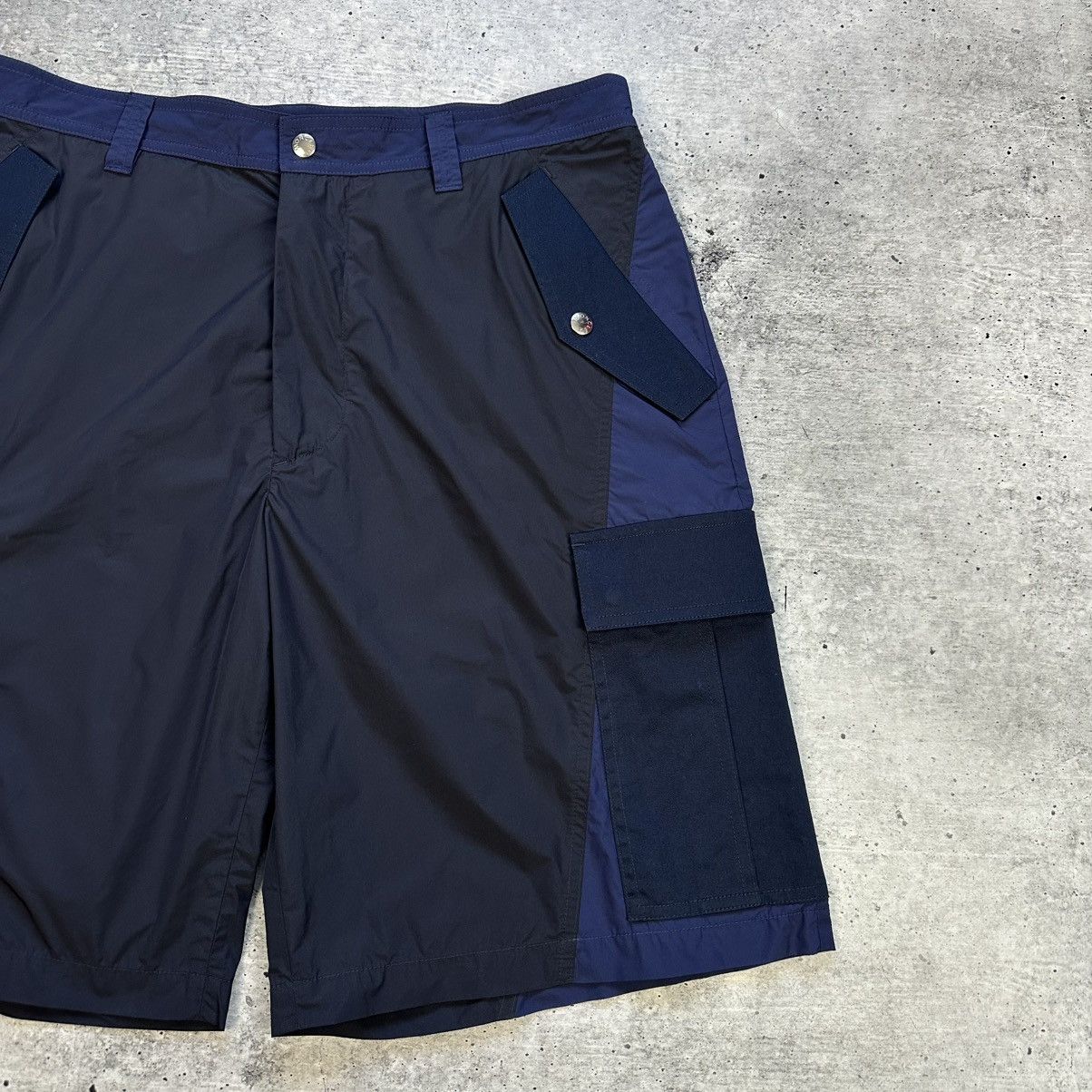Moncler Moncler Cargo Shorts Navy Blue Men’s Size 50 Size US 32 / EU 48 - 4 Thumbnail