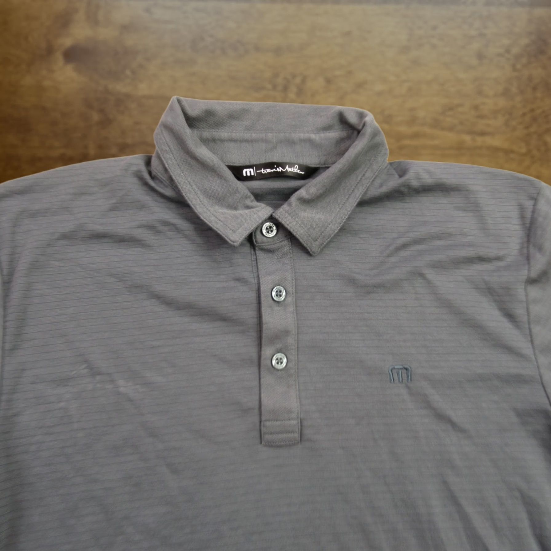 TravisMathew Travis Mathew Mens Polo Golf Shirt Short Sleeve Striped Casual Shirt Size US M / EU 48-50 / 2 - 1 Thumbnail