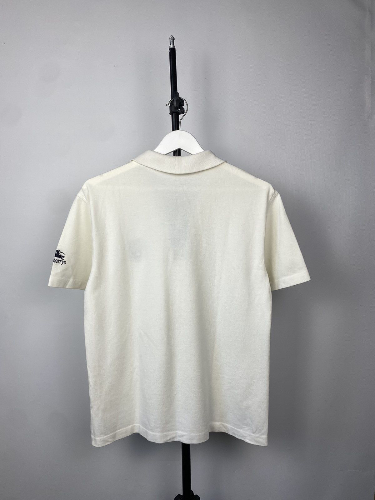 Burberry × Vintage Vintage Burberrys Golf La Manga Club Polo T-shirt Size US M / EU 48-50 / 2 - 11 Thumbnail