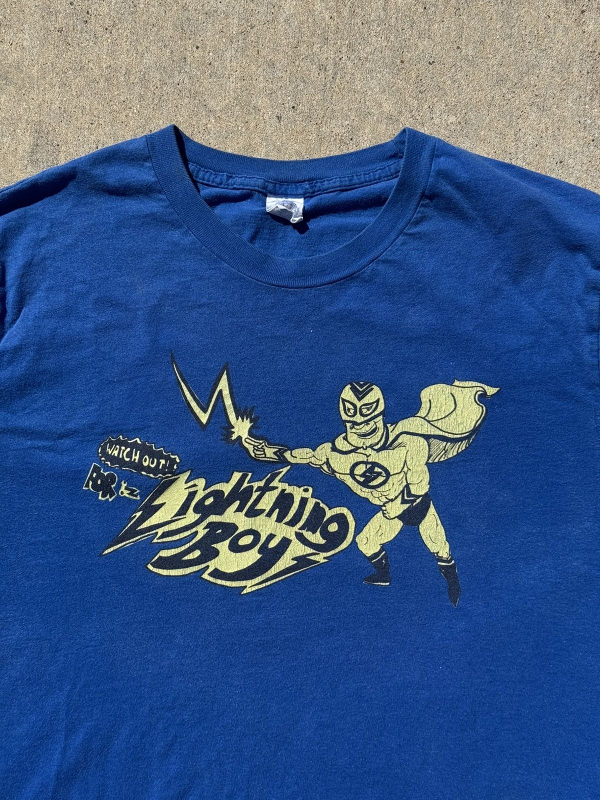 Other 80s 90s Holister Blue Lightning Boy graphic tee Size US M / EU 48-50 / 2 - 1 Thumbnail
