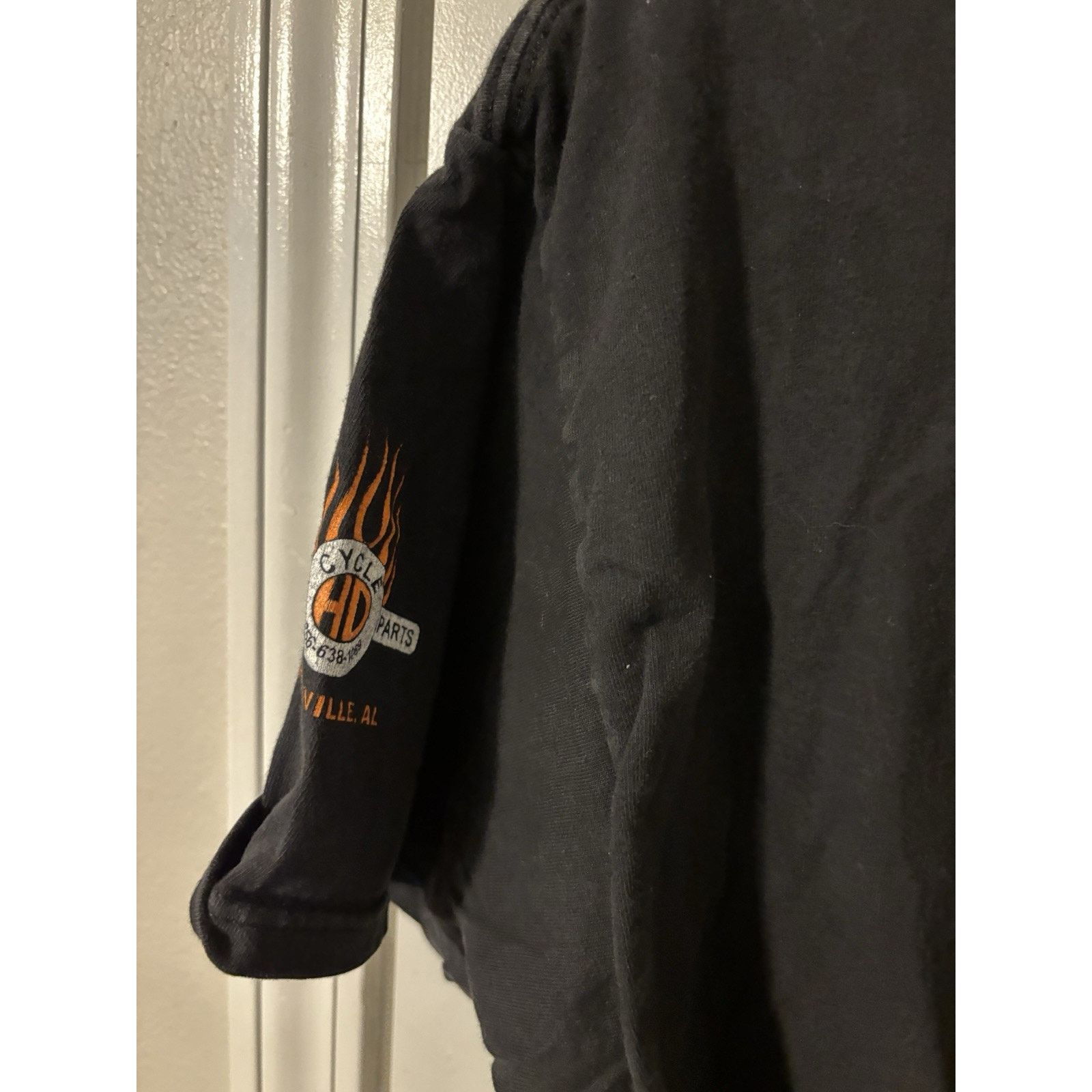 Other ricks cycles black motorcycle Eric Herman Cranks Rare 90s L Size US XL / EU 56 / 4 - 4 Thumbnail