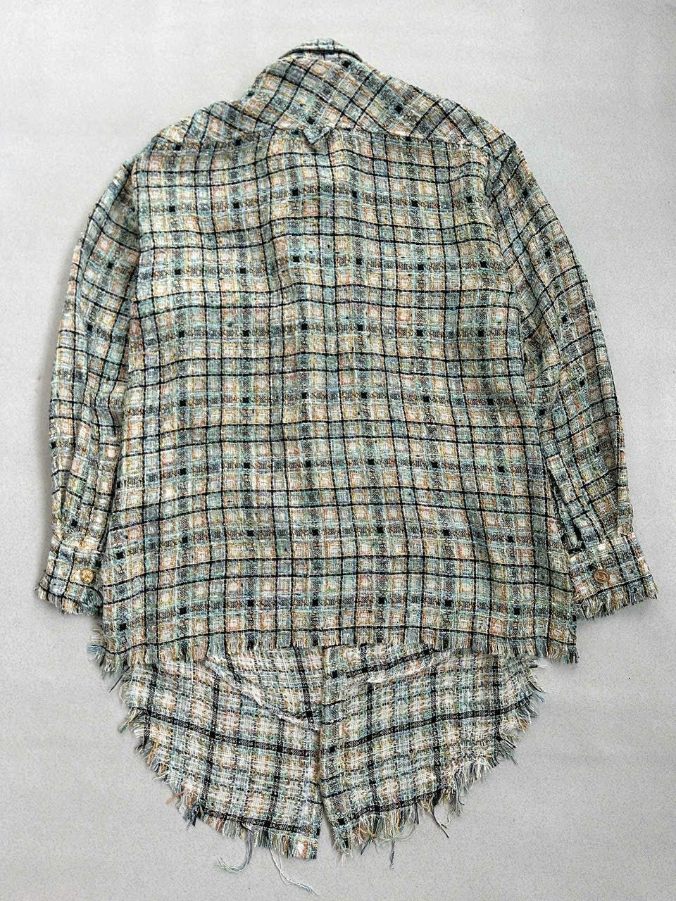 Designer × Faith Connexion Faith Connextion Multicolor Tweed Shirt Size US M / EU 48-50 / 2 - 2 Thumbnail