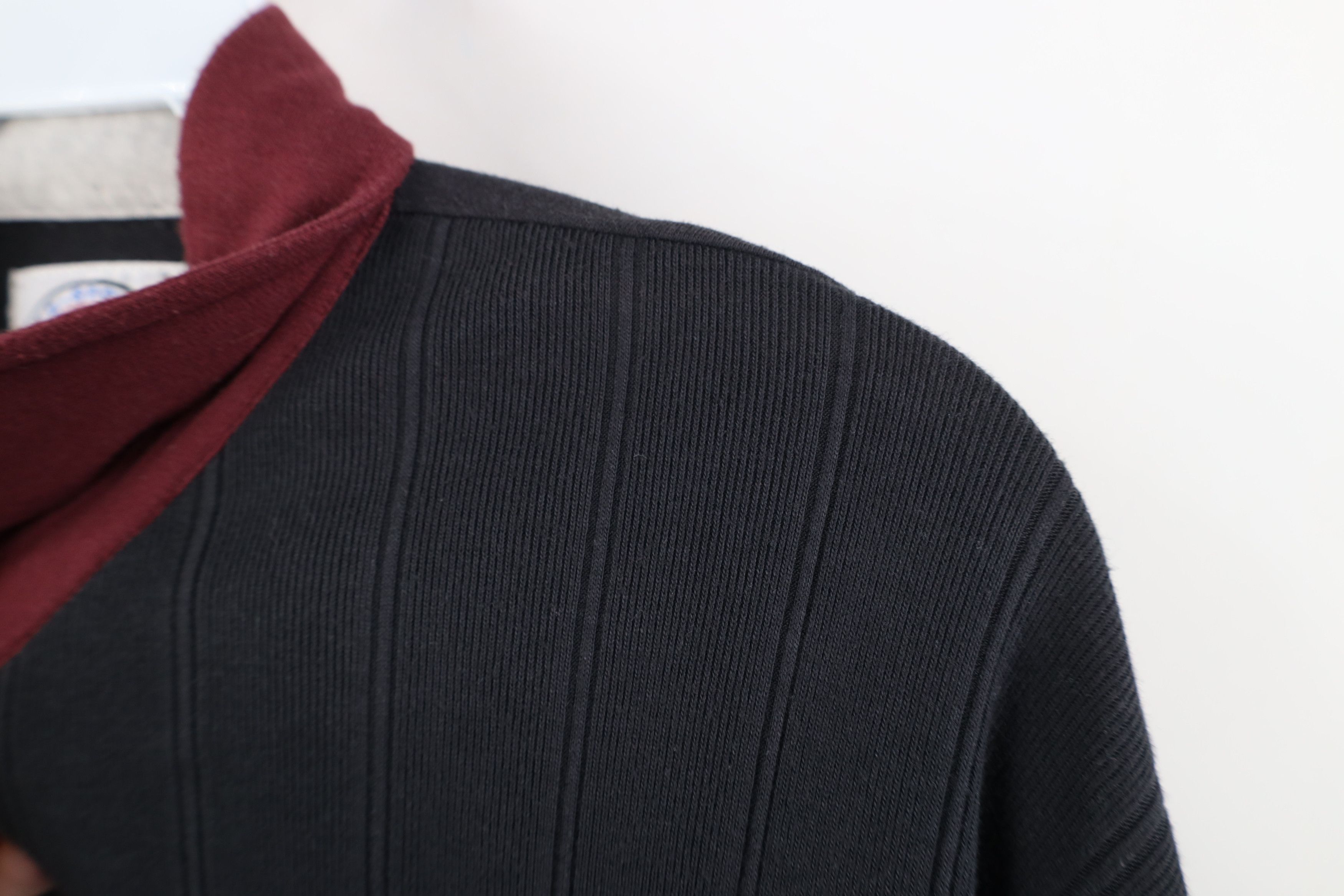 Vintage Vintage 90s Streetwear Striped Pullover Long Sleeve Polo Size US XL / EU 56 / 4 - 6 Thumbnail