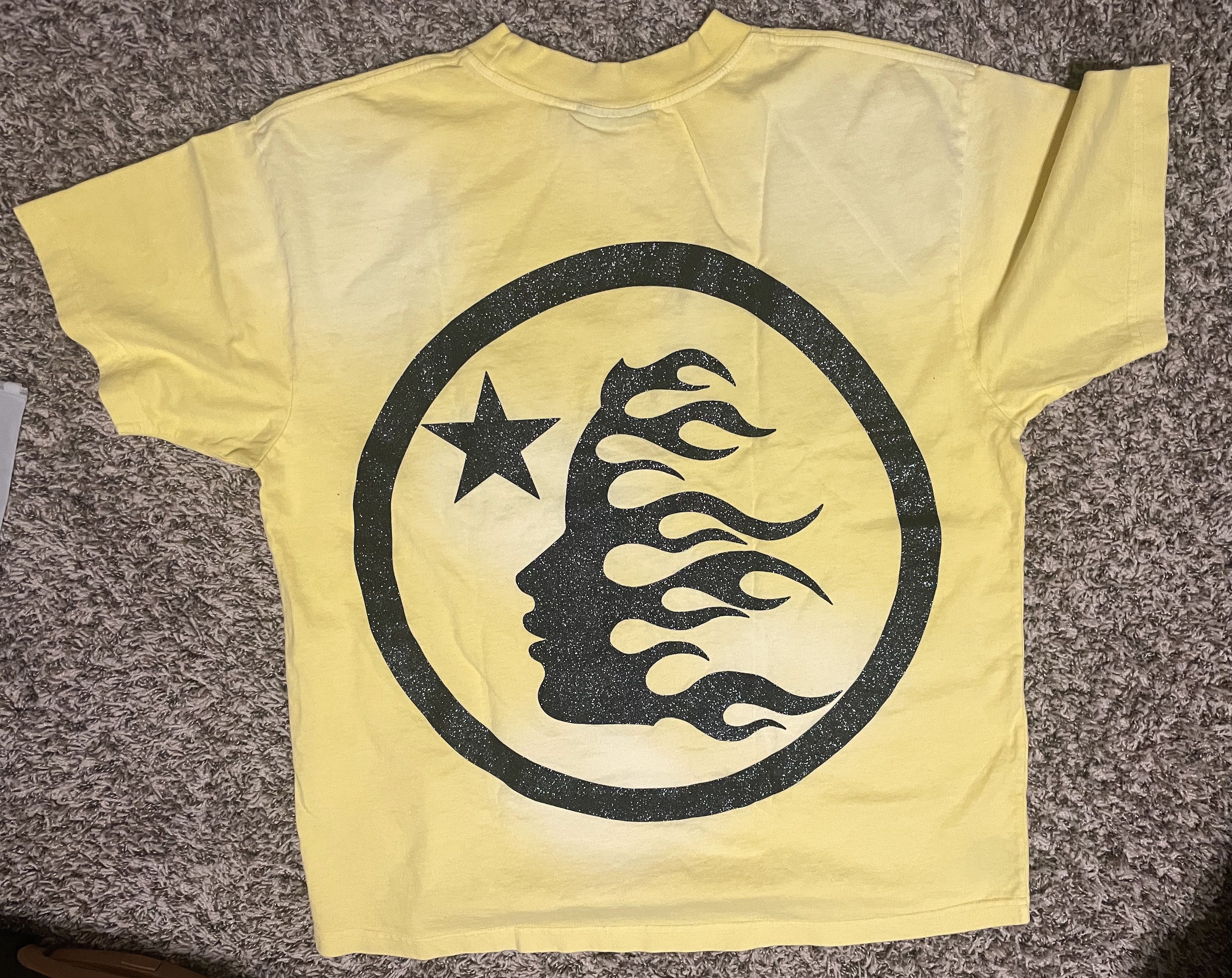 HELLSTAR Classic Black Glitter Logo T-Shirt Size US L / EU 52-54 / 3 - 2 Thumbnail