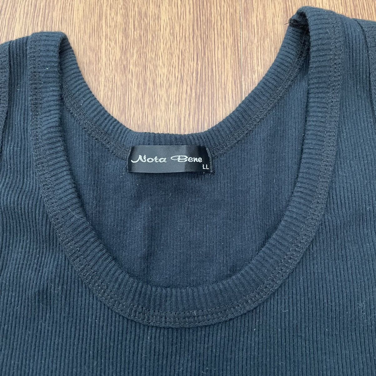 If Six Was Nine × Japanese Brand × Le Grande Bleu (L.G.B.) Nota bene black eagle ifsxiwasnine styled tanktop Size US L / EU 52-54 / 3 - 3 Thumbnail