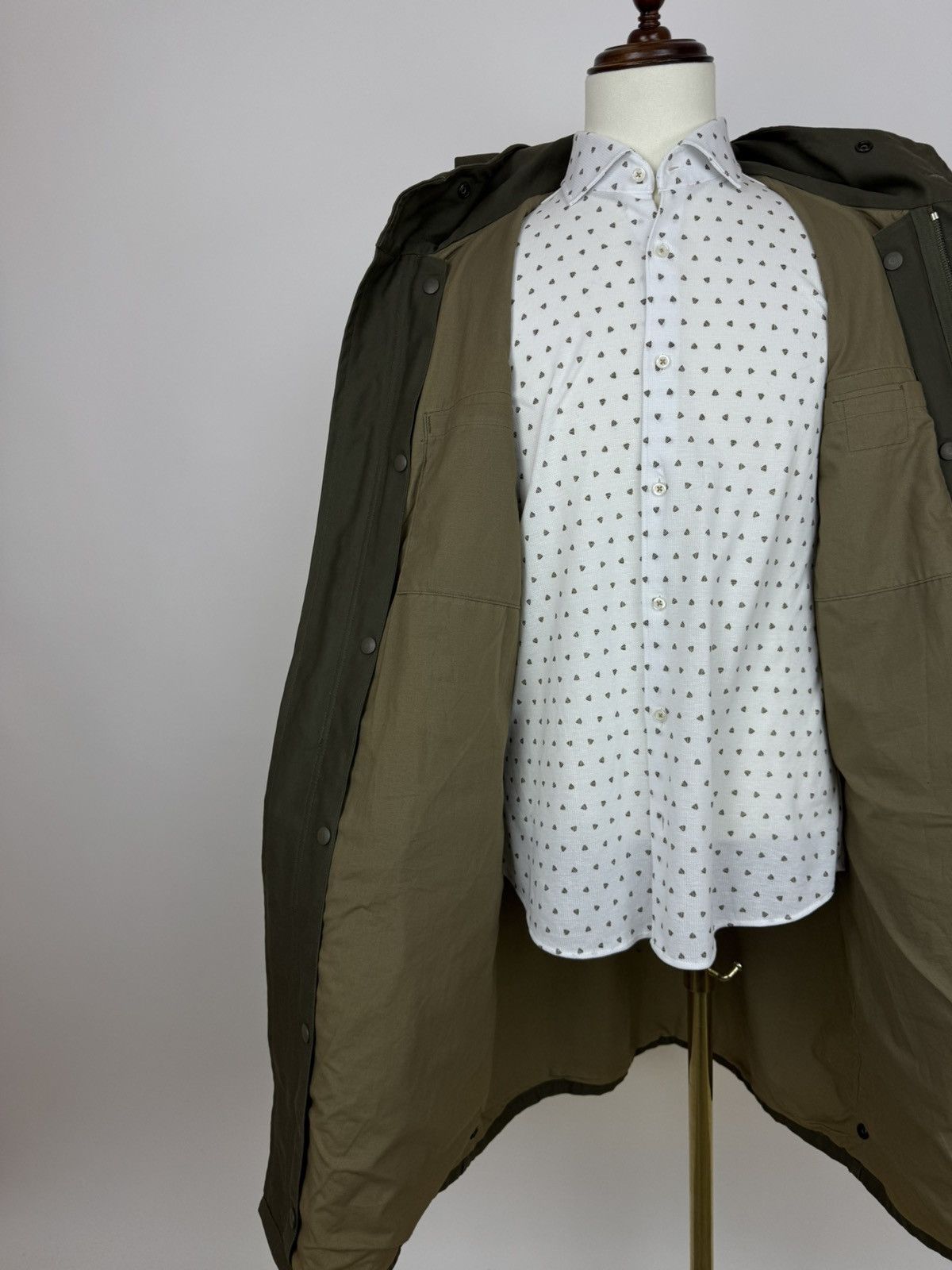 Other S. FEUCHTER, RINGELAI Vintage Military coat Army Parka 1979 Size US XL / EU 56 / 4 - 9 Thumbnail