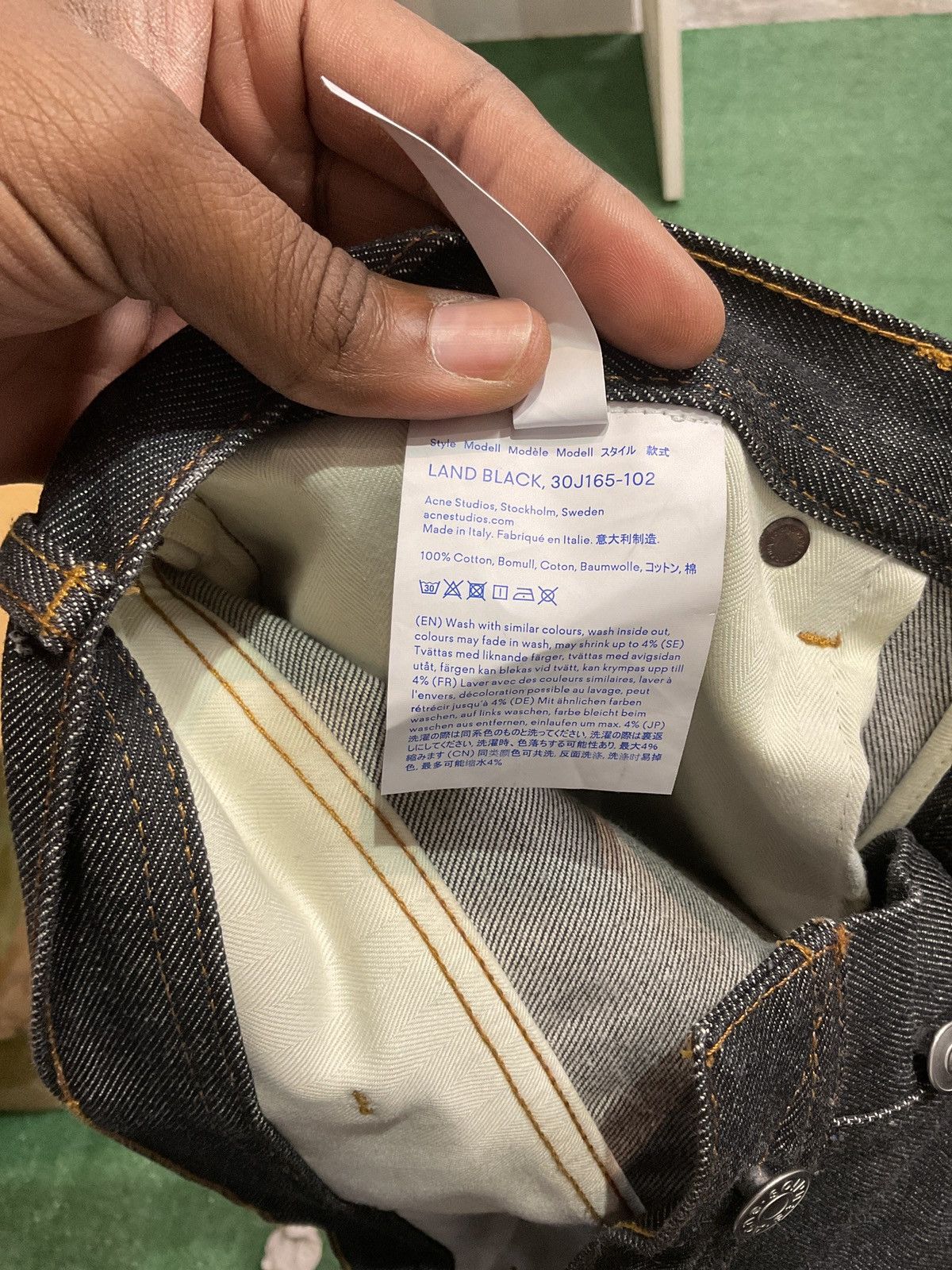 Acne Studios Acne Studios Bla Konst Selvedge Denim Size US 30 / EU 46 - 4 Thumbnail