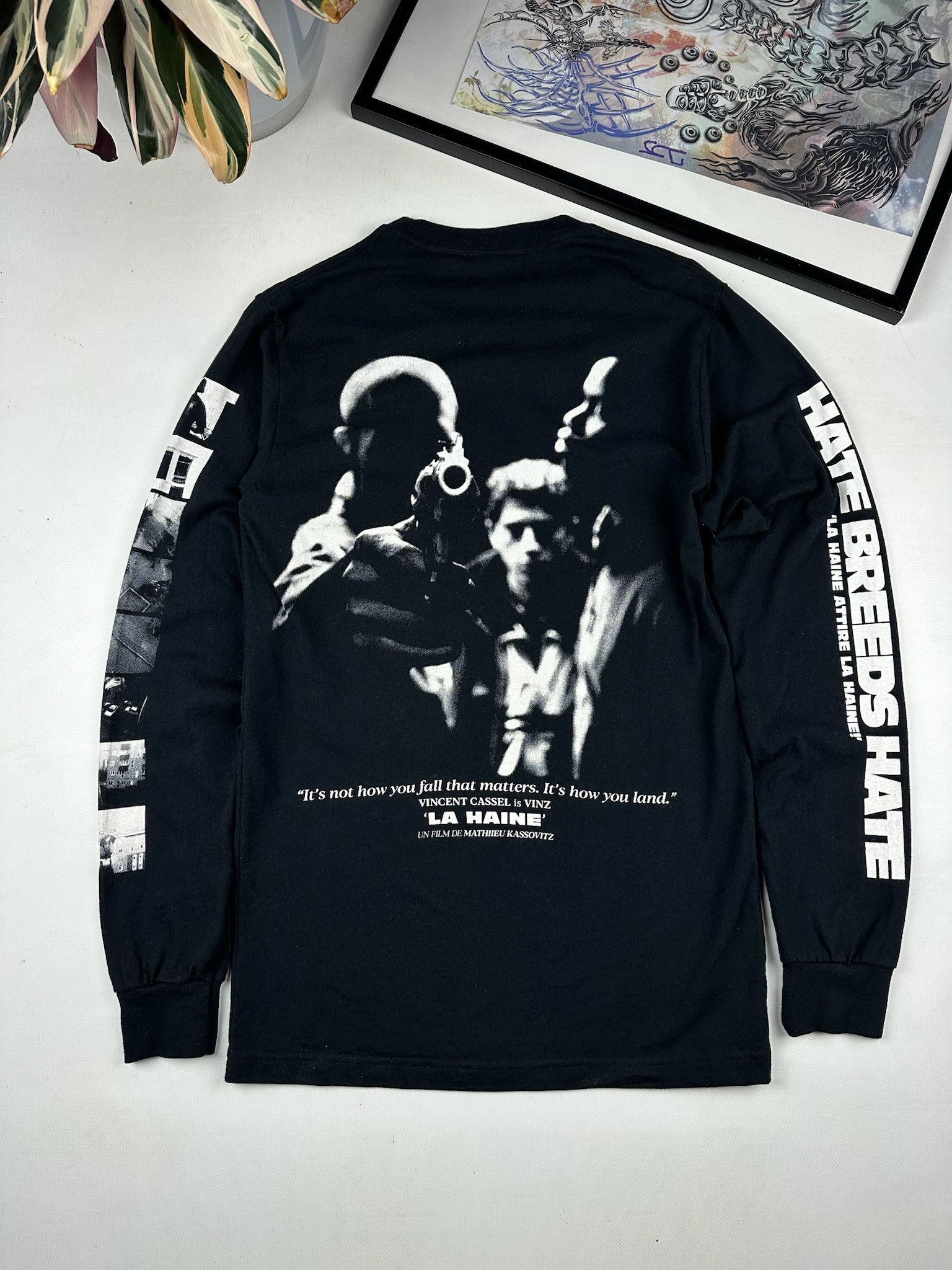 Vintage Vintage rare La Haine movie T-shirt Size US S / EU 44-46 / 1 - 2 Thumbnail