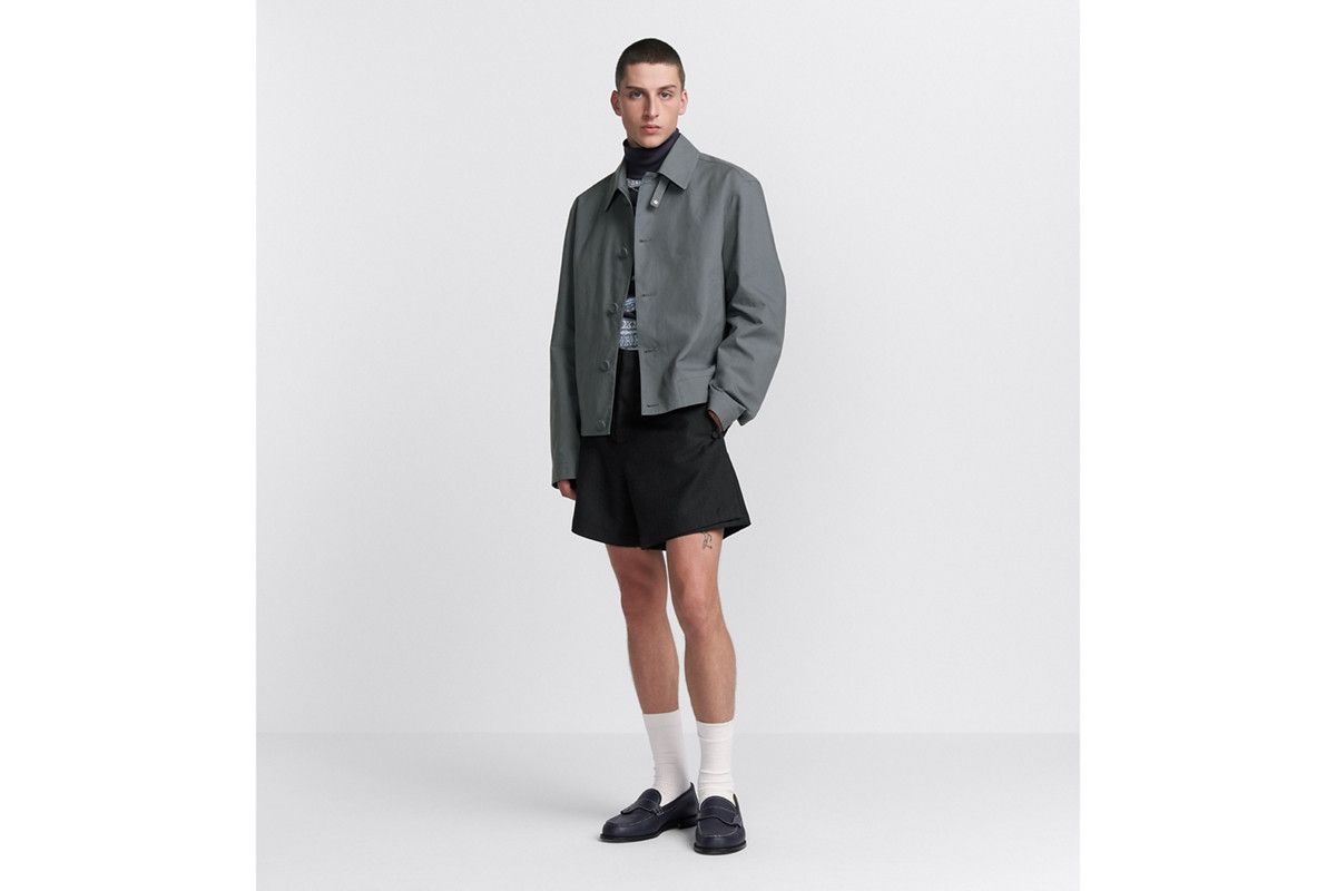 Dior o1bcso1str0226 Blouson Jacket in Grey Size US S / EU 44-46 / 1 - 6 Thumbnail