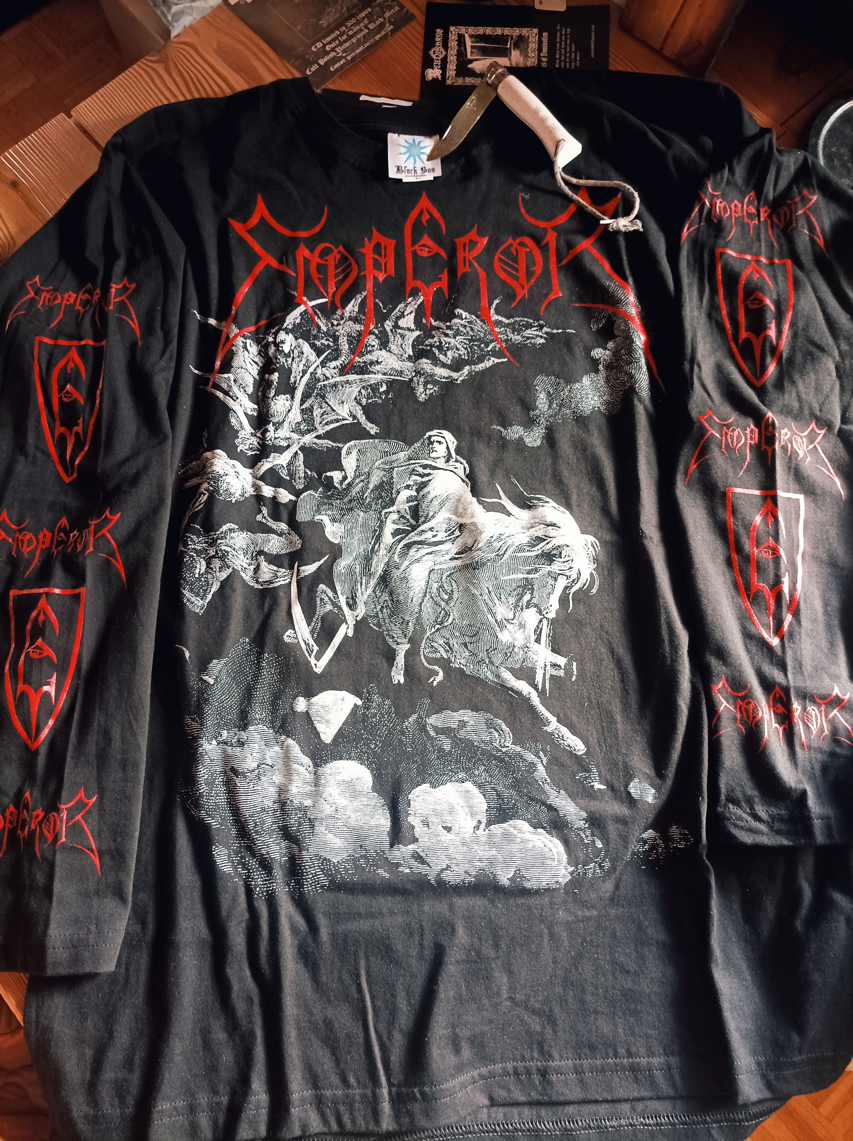 Band Tees Emperor.Wrath Tyrants.longsleeve Size US L / EU 52-54 / 3 - 3 Thumbnail