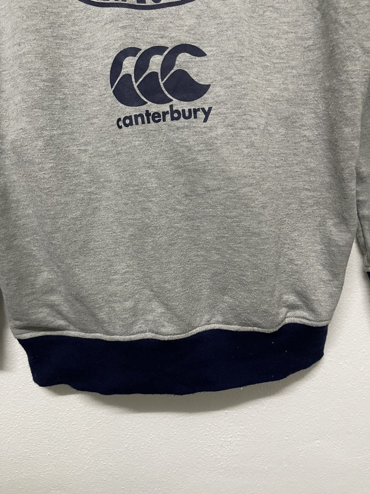 Canterbury of New Zealand × Japanese Brand × Vintage 2000s SUNTORY BOSS COFFEE X CANTERBURY ZIPPER JACKET Size US M / EU 48-50 / 2 - 13 Thumbnail
