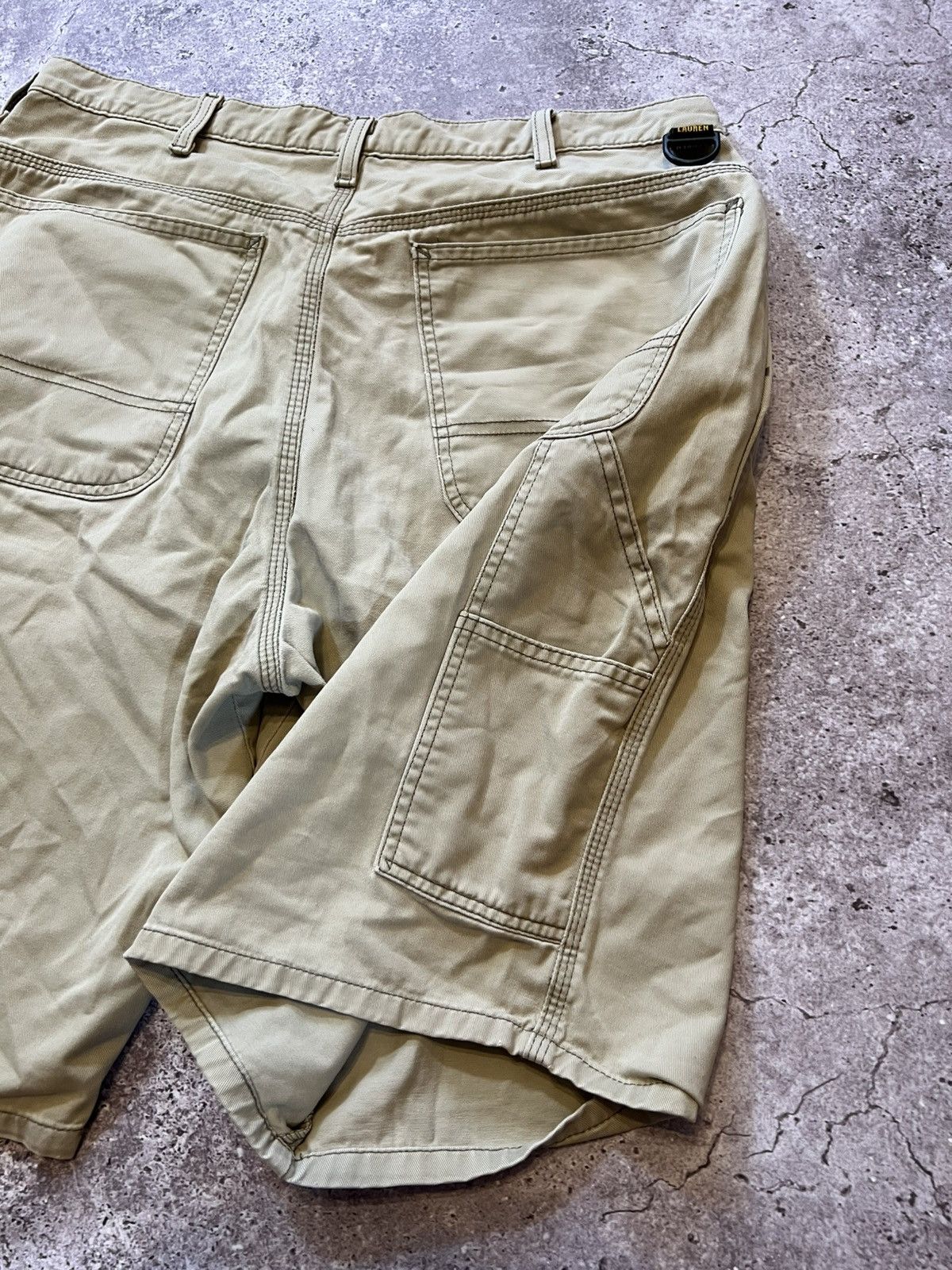 Polo Ralph Lauren Polo Ralph Lauren Carpenter Shorts Jorts Baggy Y2K 34 Size US 34 / EU 50 - 6 Thumbnail