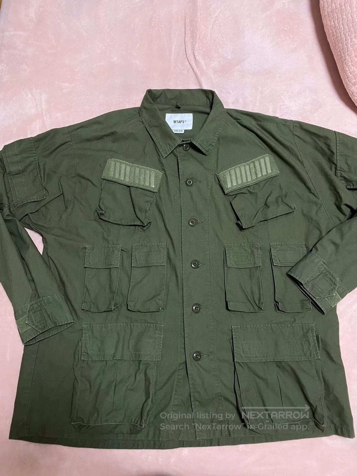Wtaps wtaps military style green jacket shirt. Size US M / EU 48-50 / 2 - 1 Thumbnail