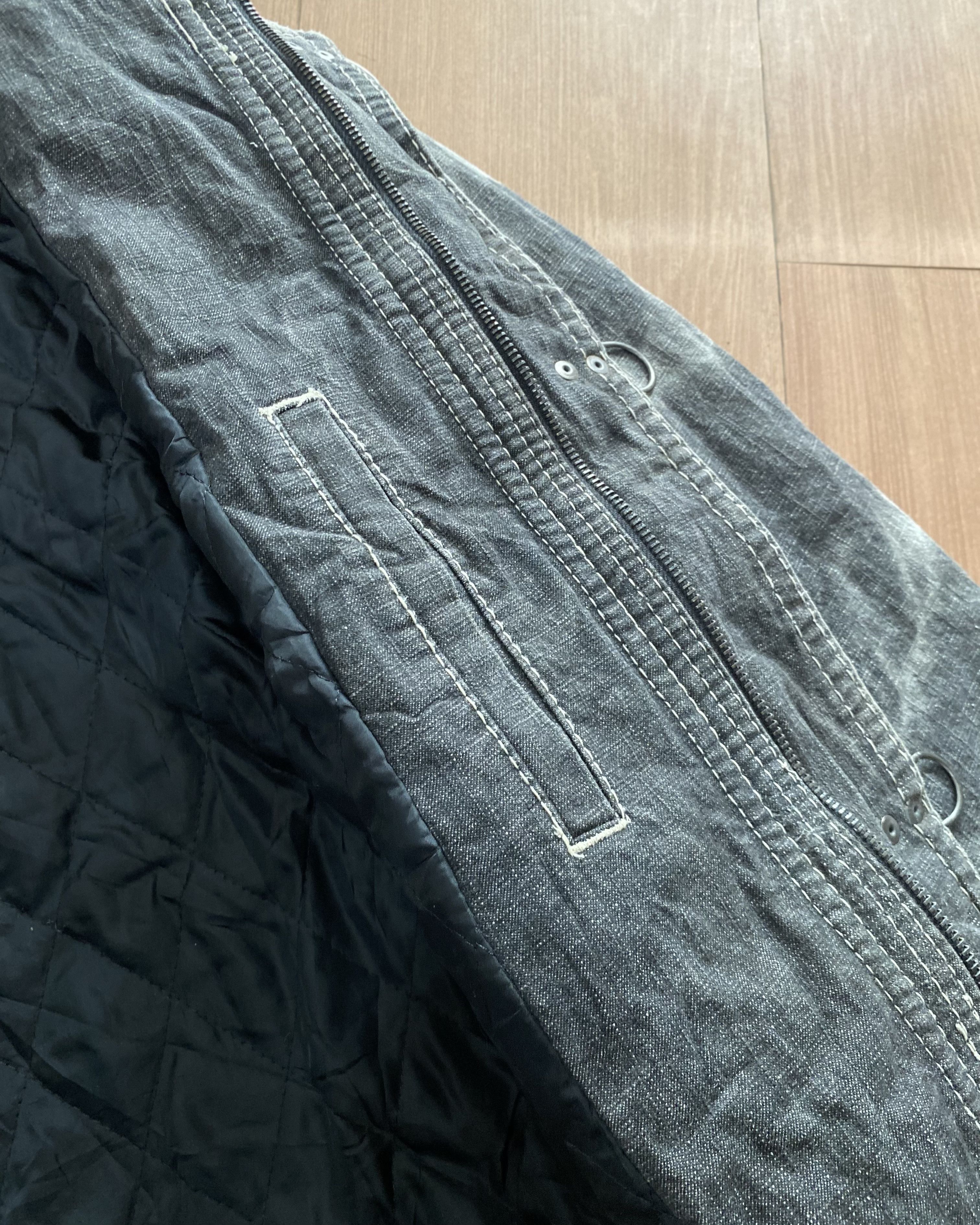 If Six Was Nine 2000s Blue s Washed Fur - Vkei Gothic Vibes Size US XL / EU 56 / 4 - 7 Thumbnail
