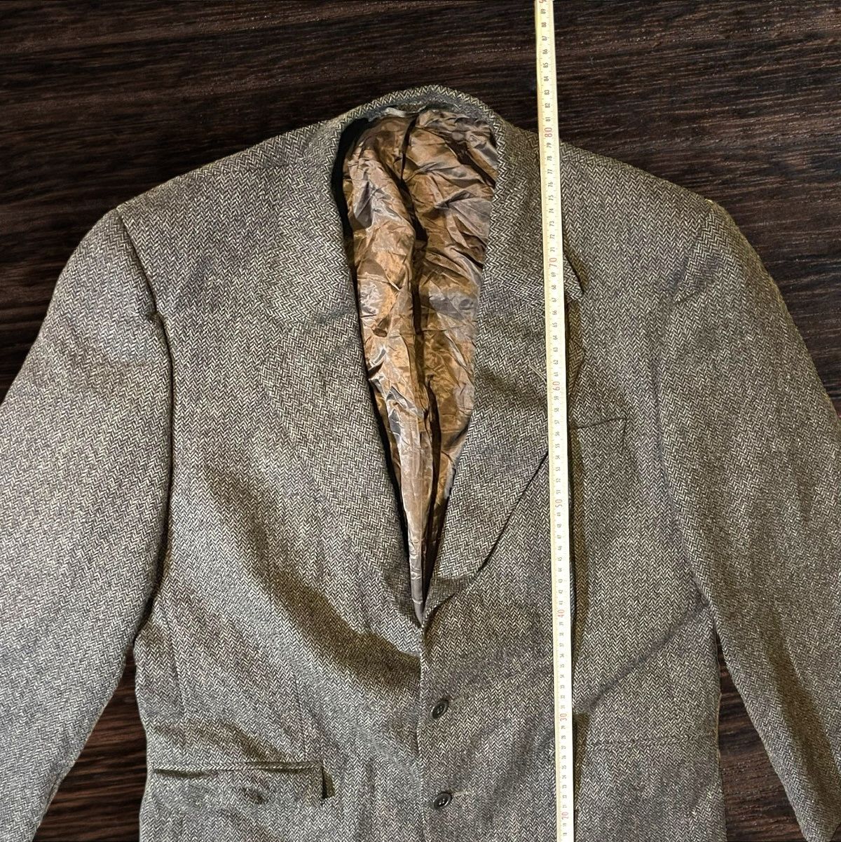 Burberry Vintage Blazer 90s Size 46L - 6 Thumbnail