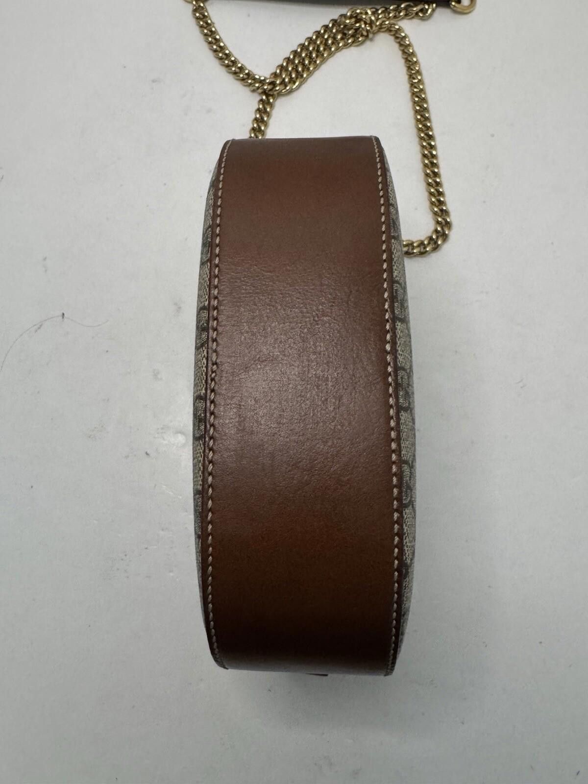 Gucci GUCCI Chain Shoulder bag GG Supreme Canvas, Brown Preowned Size ONE SIZE - 3 Thumbnail