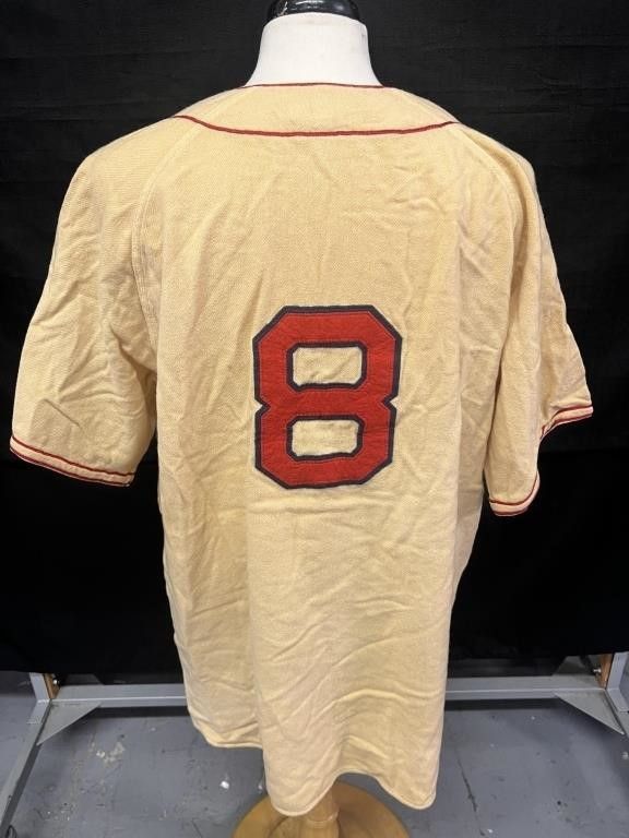 Mitchell & Ness Mitchell & Ness Yastrzemski #8 MLB Red Sox Jersey-USA-Wool Size US XL / EU 56 / 4 - 3 Thumbnail