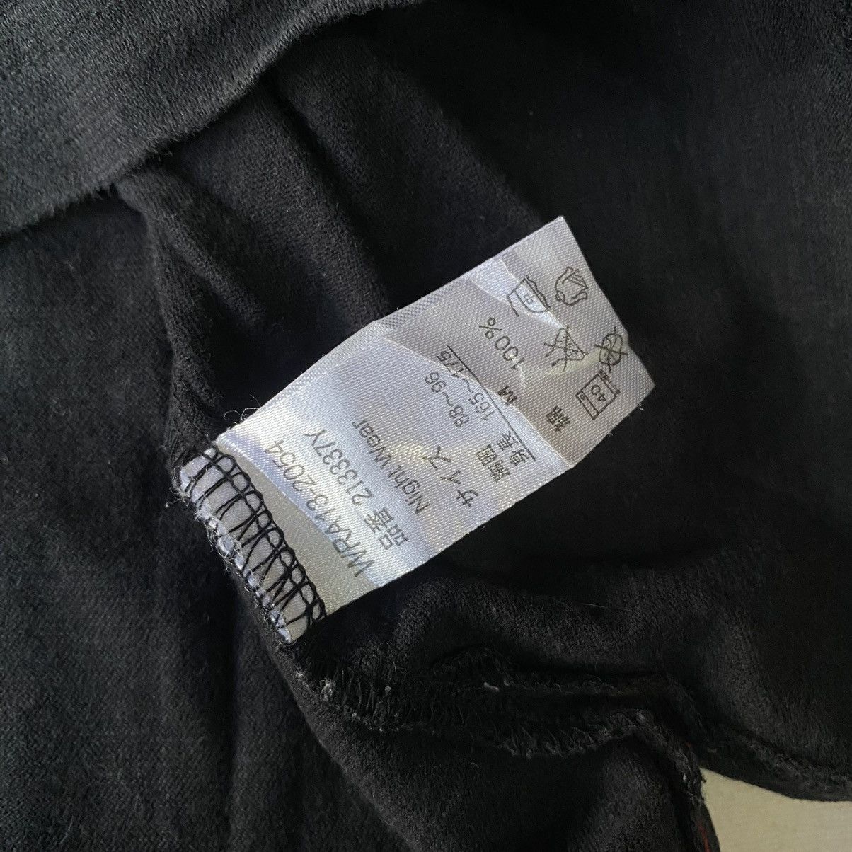 If Six Was Nine × Japanese Brand × semanticdesign Minimalist Japanese Sashiko Patch Pocket Accent Henley Tees Size US M / EU 48-50 / 2 - 7 Thumbnail