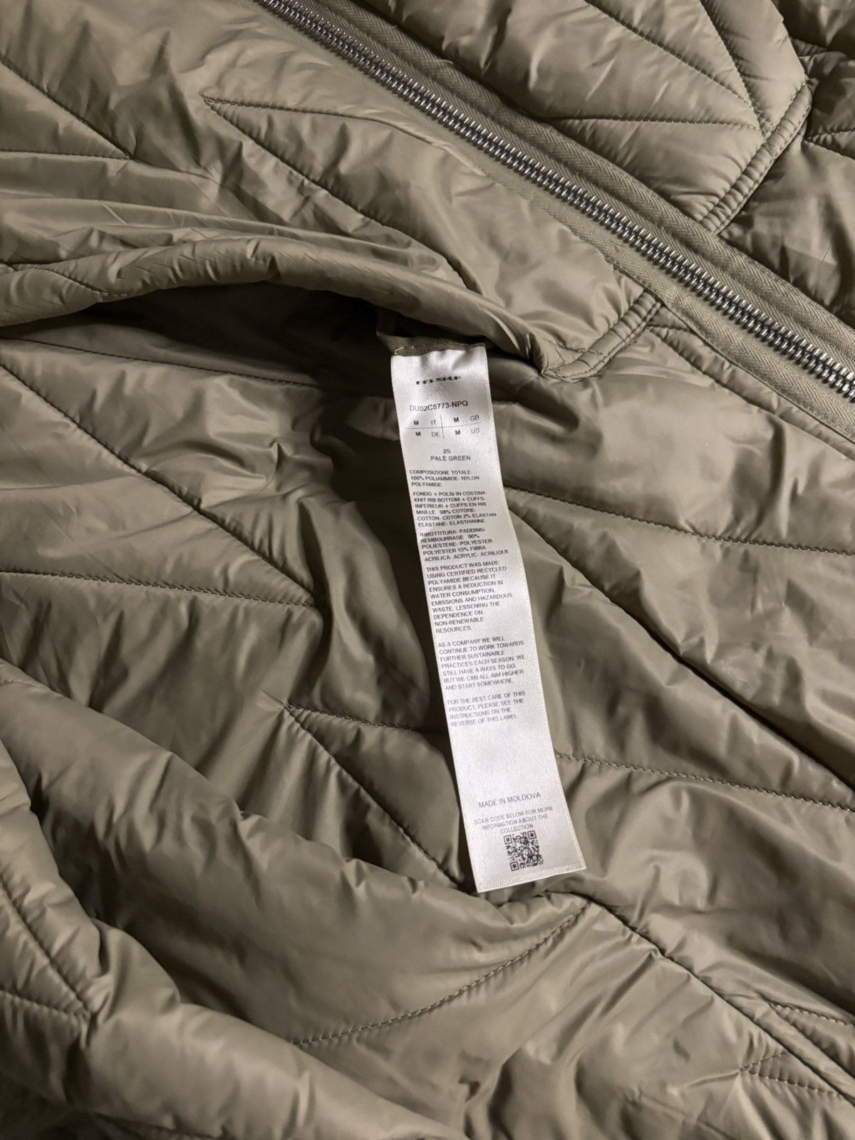 Rick Owens Drkshdw Rick Owens Padded Gimp Puffer Jacket Size US M / EU 48-50 / 2 - 7 Thumbnail