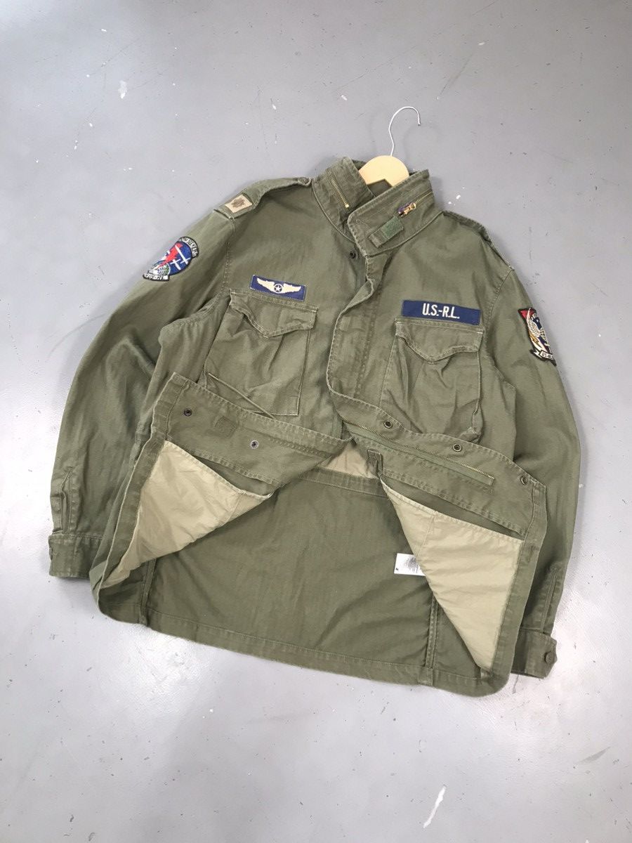 Polo Ralph Lauren × Vintage Ralph Lauren polo four pocket patch work chore jacket Size US L / EU 52-54 / 3 - 6 Thumbnail