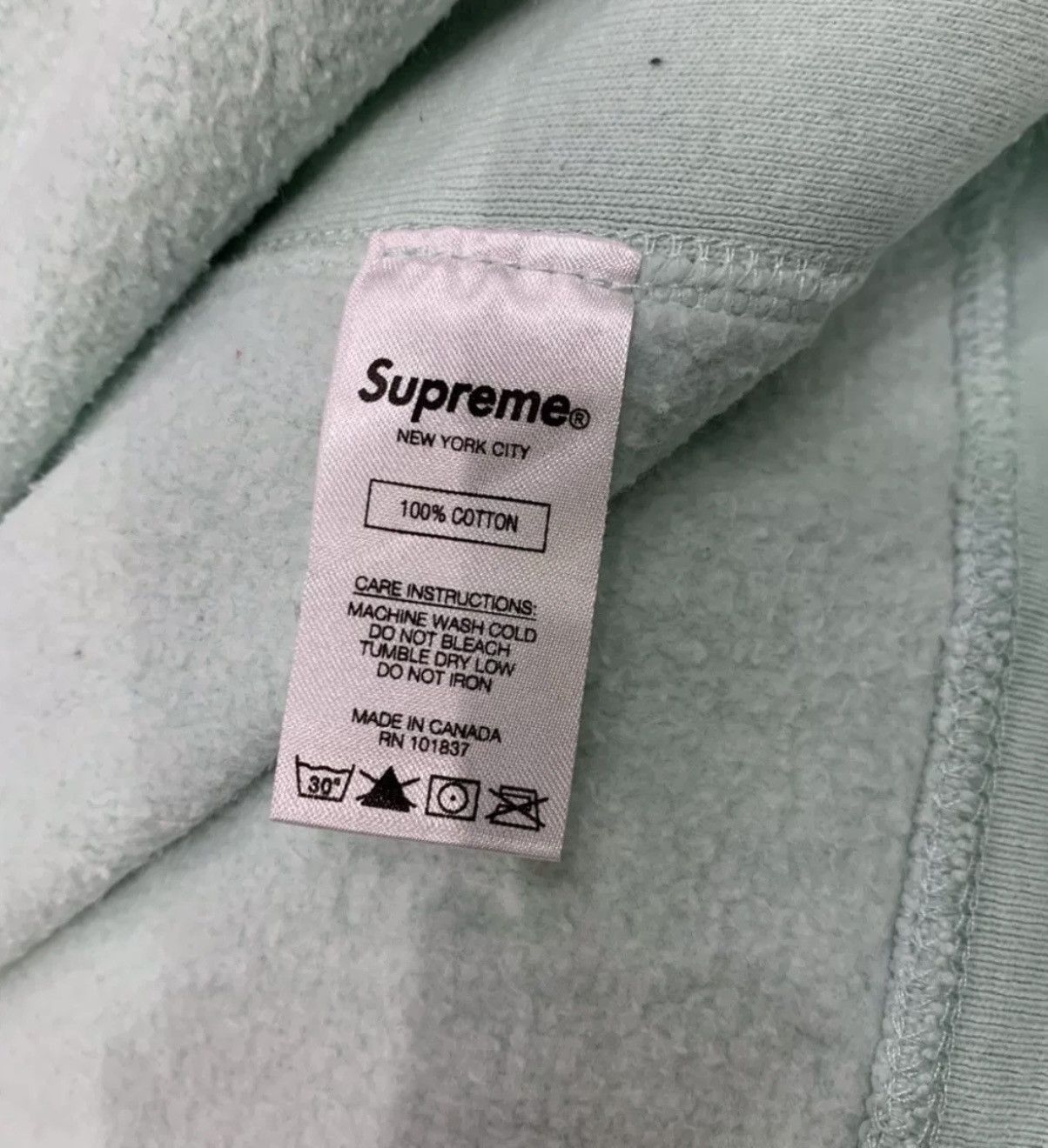Supreme Supreme fw17 ice blue box logo hooded hoodie sweatershirt Size US L / EU 52-54 / 3 - 4 Thumbnail