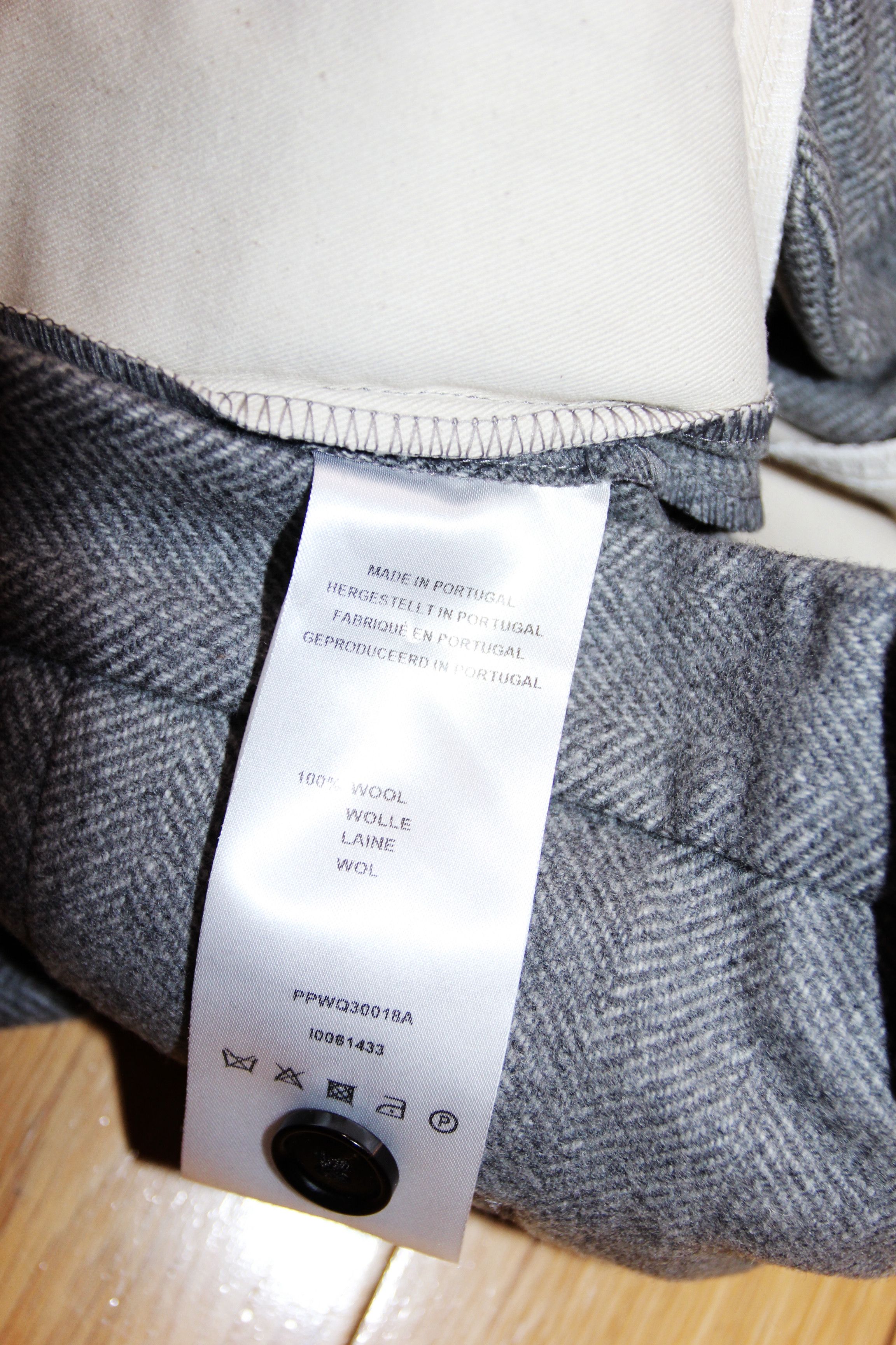 Other BNWT AW25 PROFUOMO WOOL HERRINGBONE PANTS 50 Size US 34 / EU 50 - 9 Thumbnail