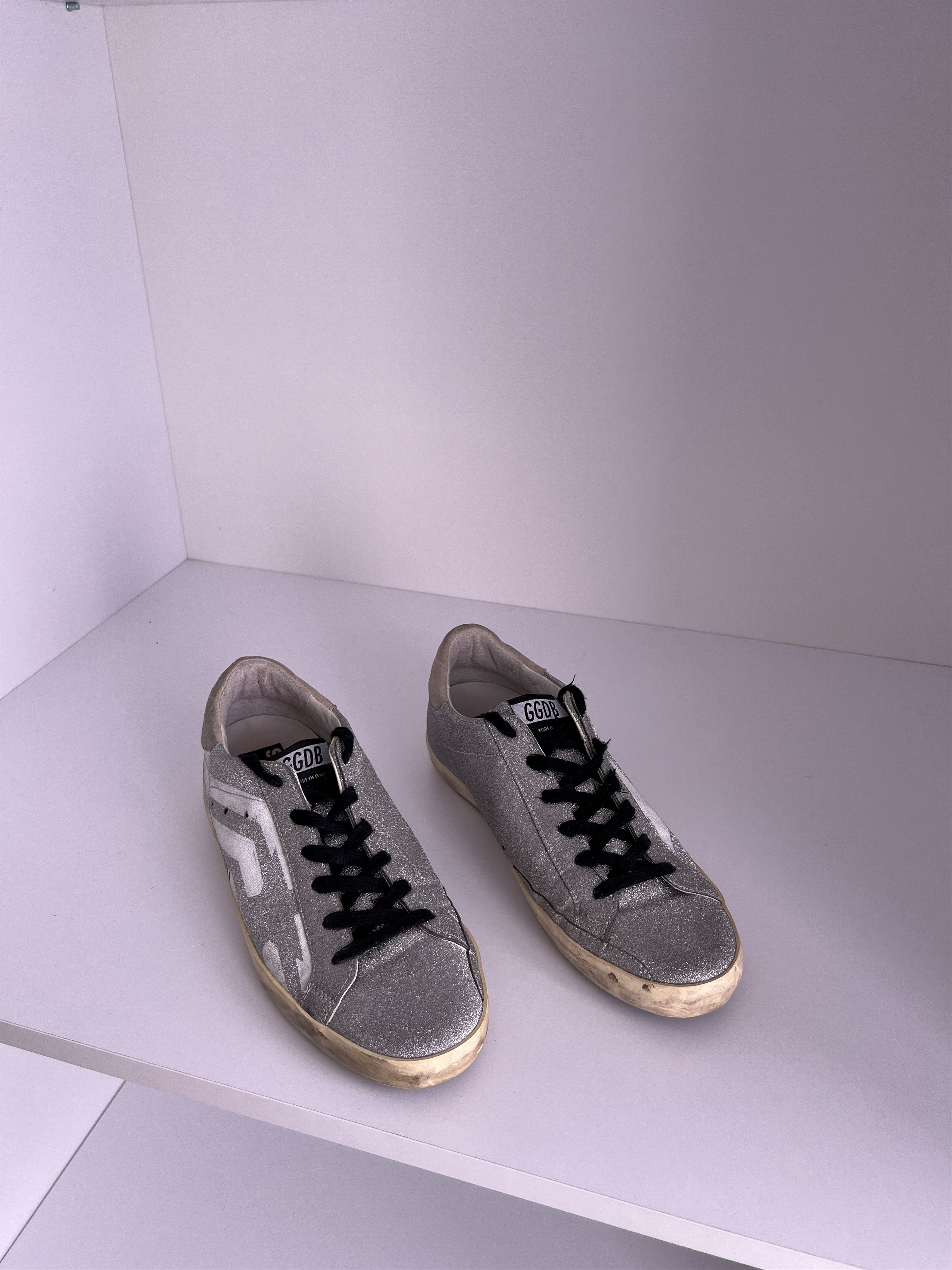 Golden Goose × Vintage Vintage GOLDEN GOOSE Superstar Sneakers Size US 7 / EU 40 - 2 Thumbnail