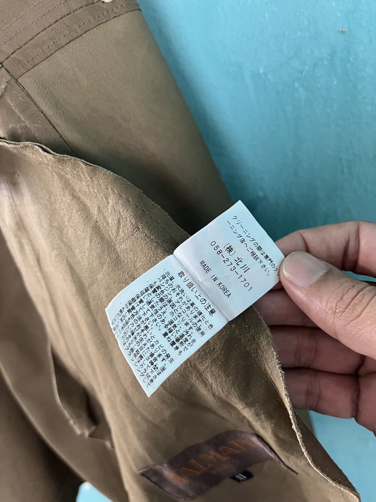 Balmain × Genuine Leather Balmain Paris Suede Leather Coat Size S / US 4 / IT 40 - 9 Thumbnail