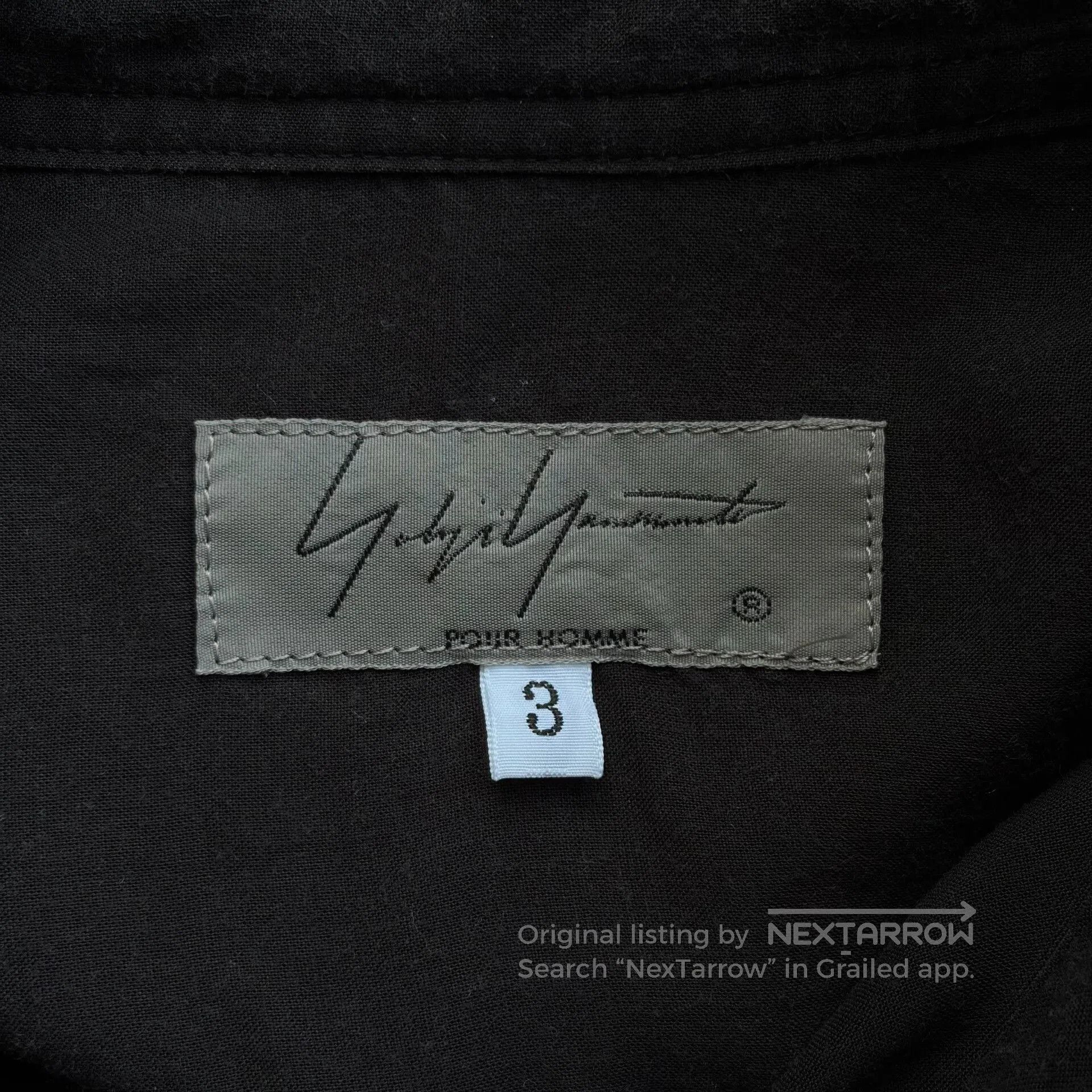 Yohji Yamamoto asymmetrical collar tencel shirt by yohji yamamoto. Size US M / EU 48-50 / 2 - 6 Thumbnail