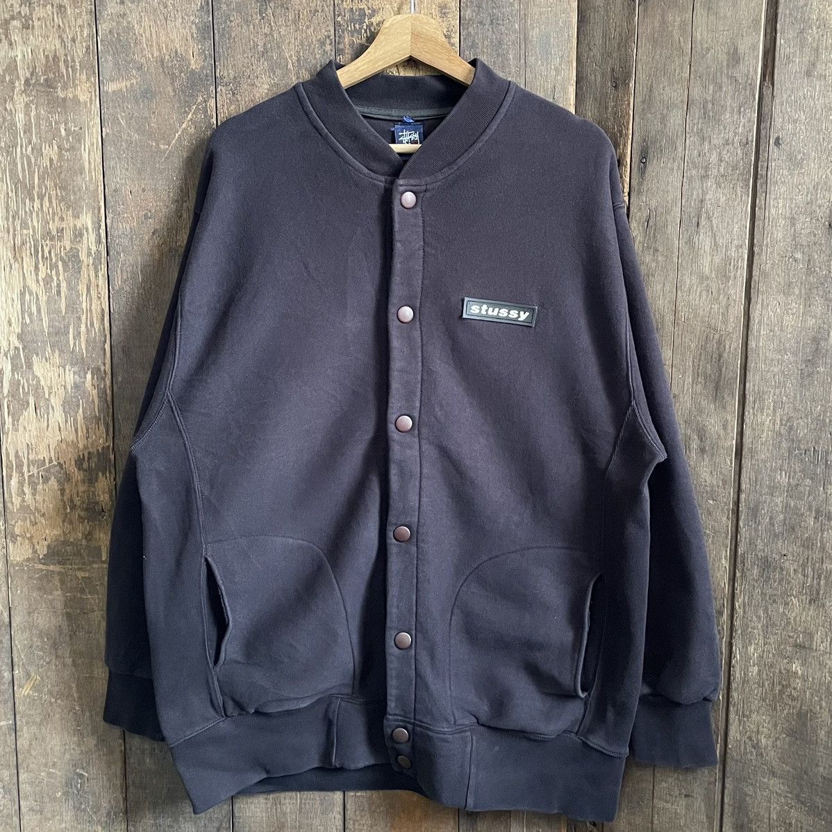 Stussy Vintage Stussy Varsity Jacket Size US L / EU 52-54 / 3 - 1 Thumbnail