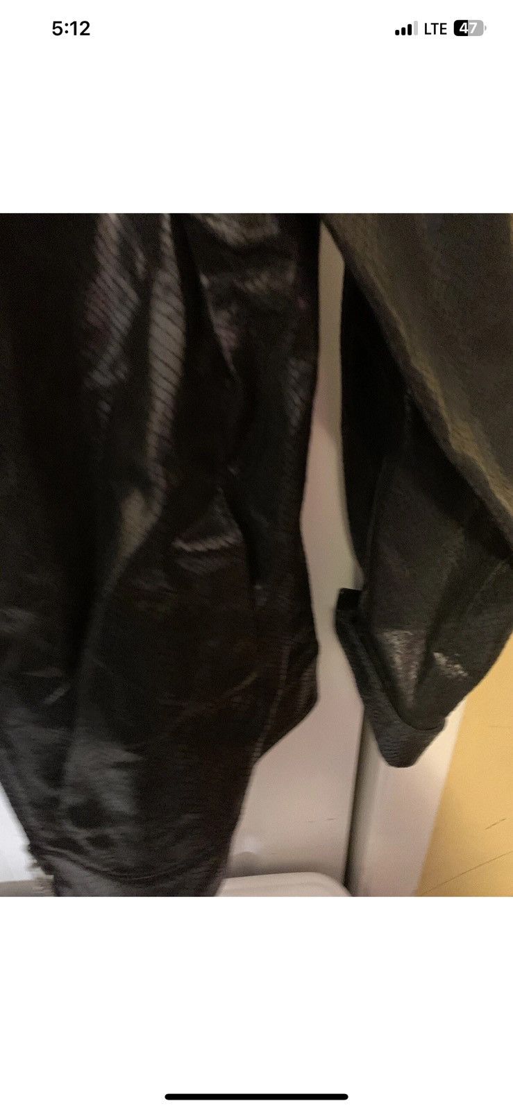 Other JL Studio Womens Sz 14W Black Leather Jacket Size XL / US 12-14 / IT 48-50 - 6 Thumbnail