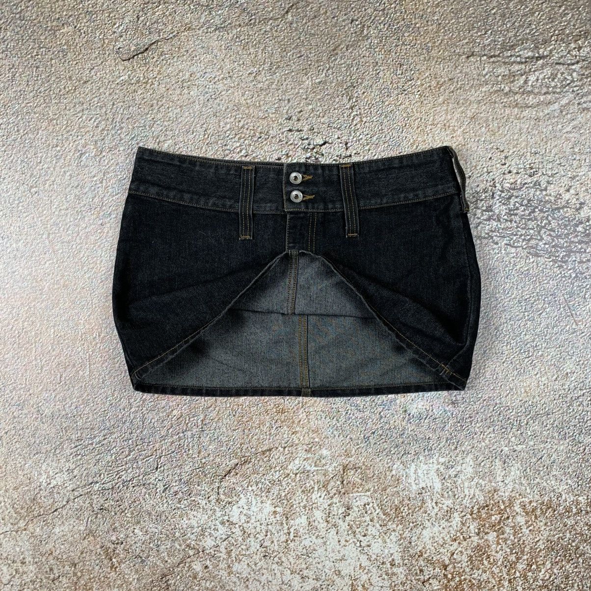 Other 😩😤 JNCO JEANS MINISKIRT AVANTGARDE Size 32" / US 10 / IT 46 - 2 Thumbnail
